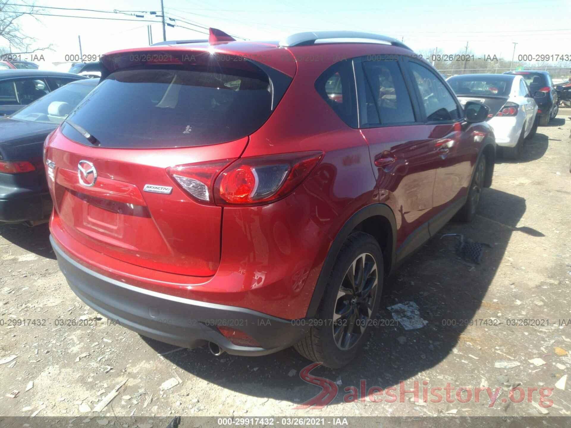 JM3KE2DY1G0695922 2016 MAZDA CX-5