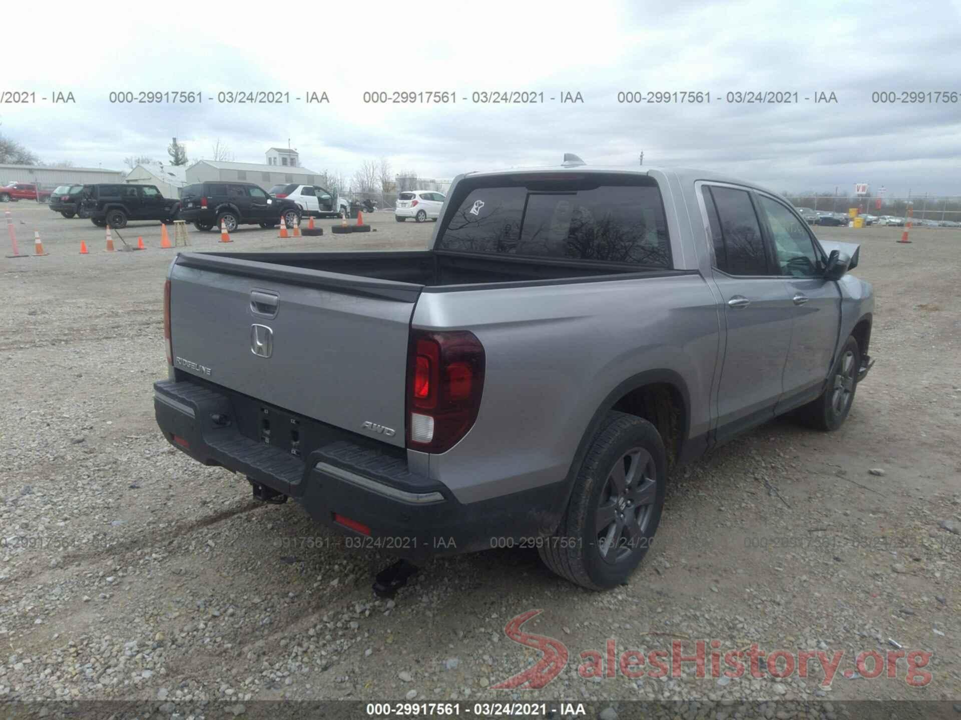 5FPYK3F72LB006754 2020 HONDA RIDGELINE