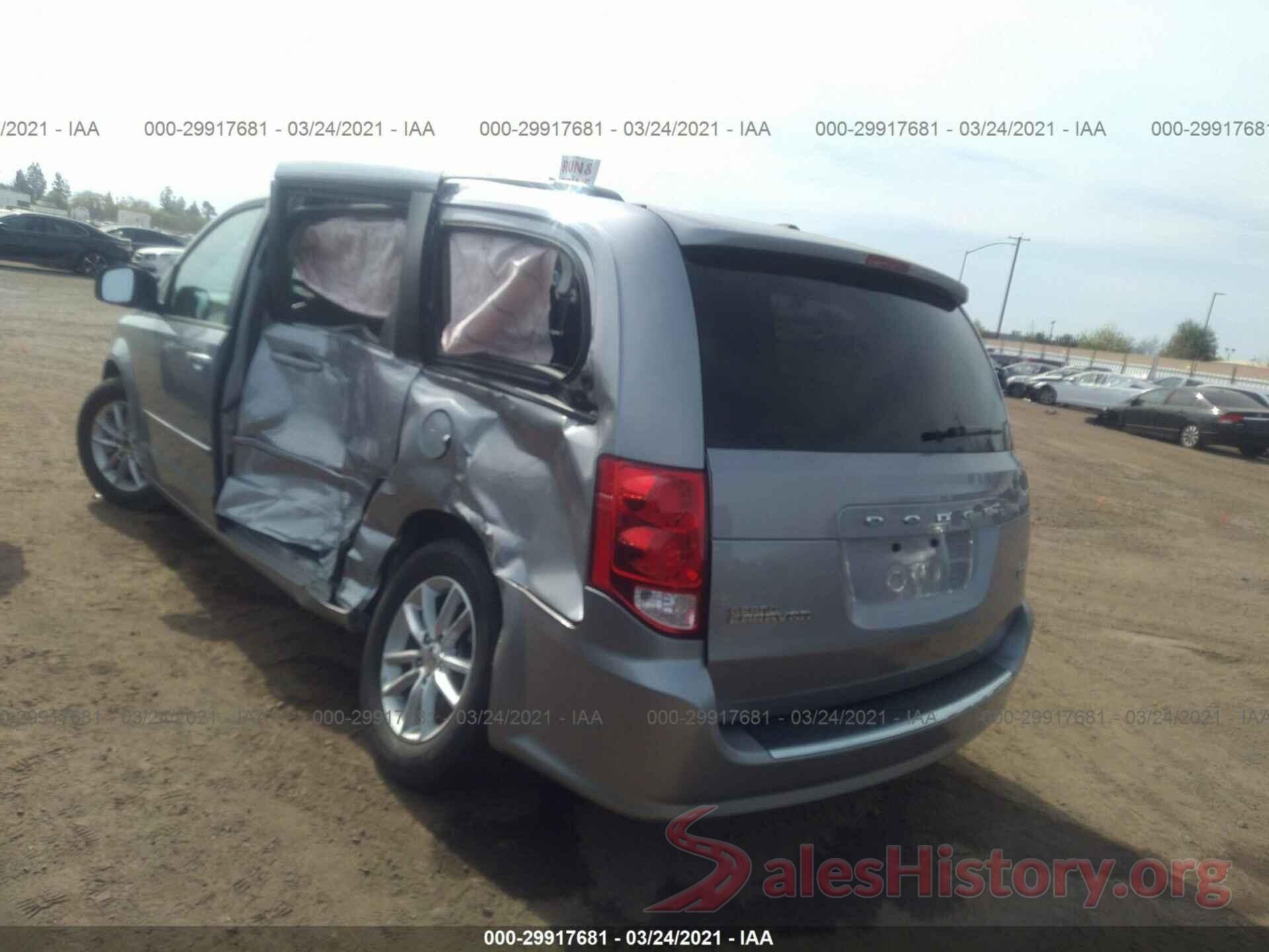 2C4RDGCGXGR361944 2016 DODGE GRAND CARAVAN