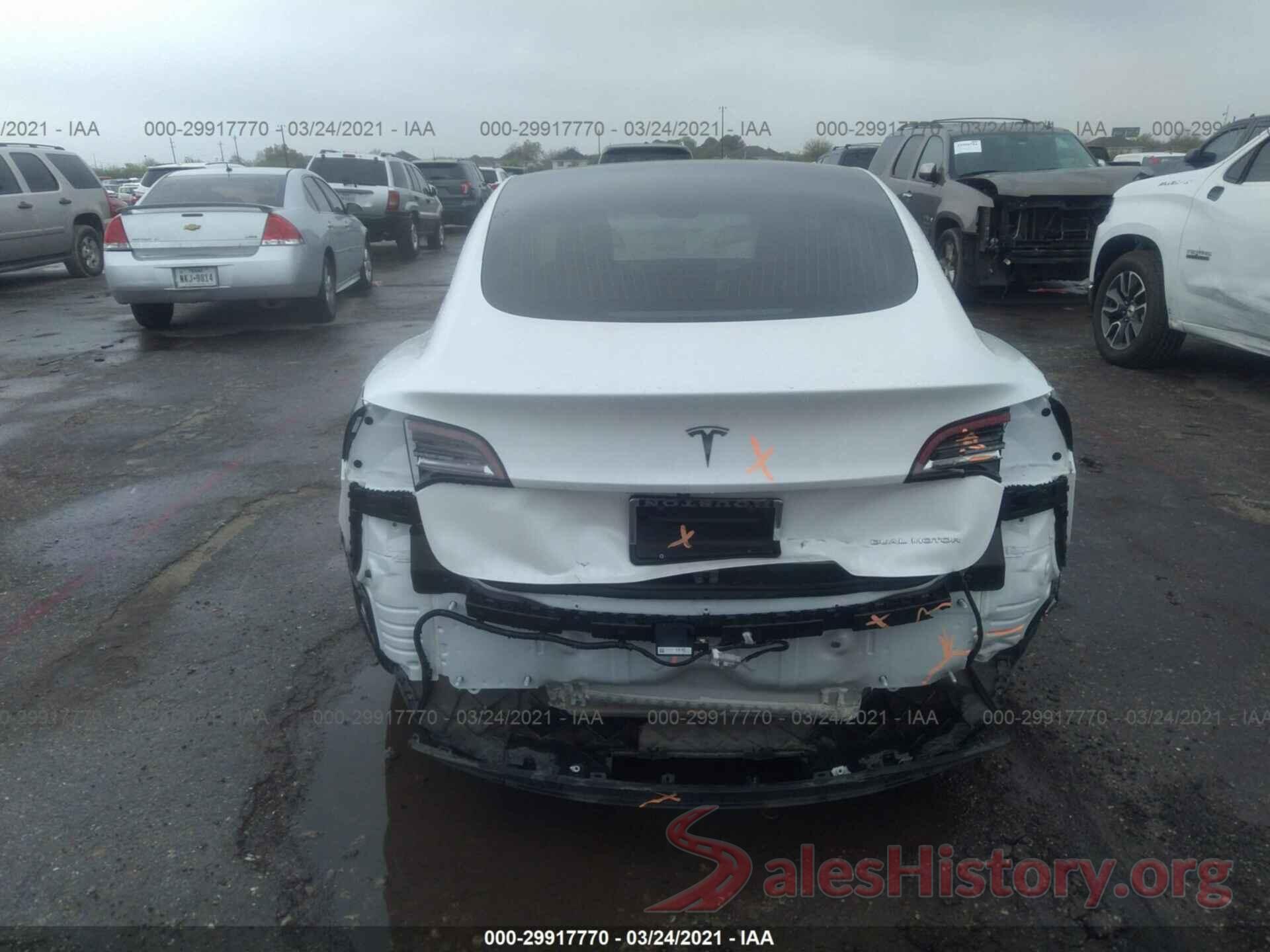 5YJ3E1EB1KF451859 2019 TESLA MODEL 3