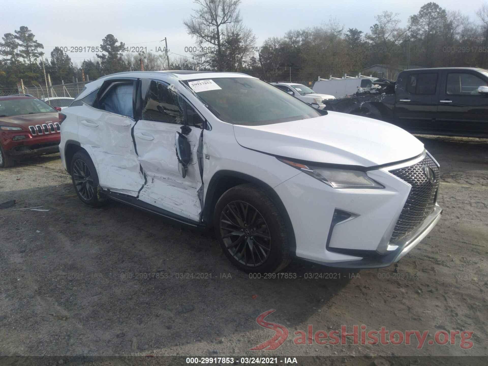 2T2BZMCA7HC091422 2017 LEXUS RX