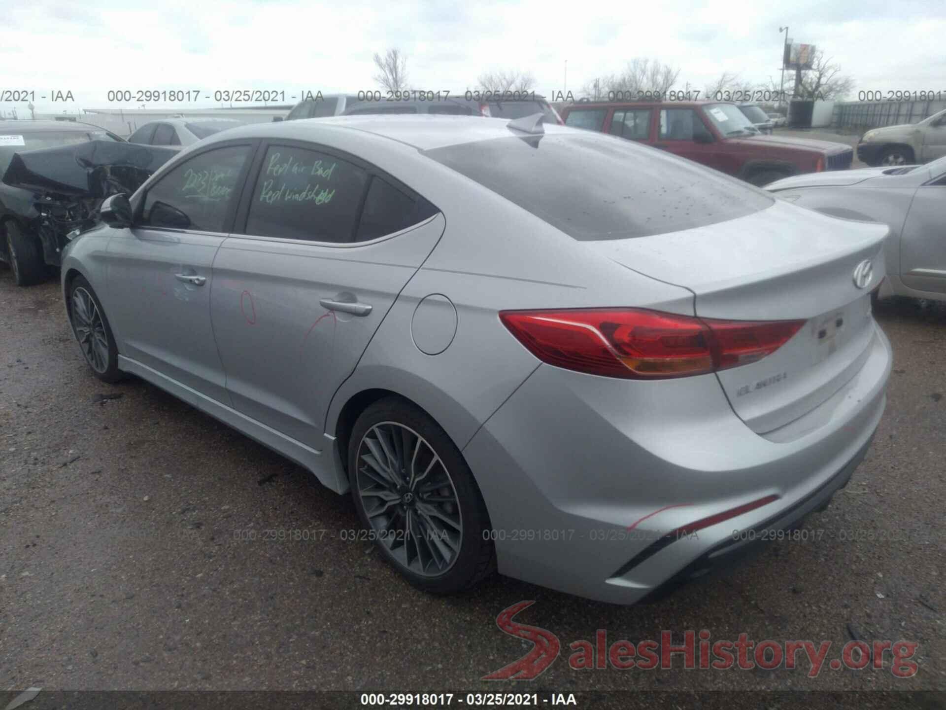 KMHD04LB9HU363578 2017 HYUNDAI ELANTRA