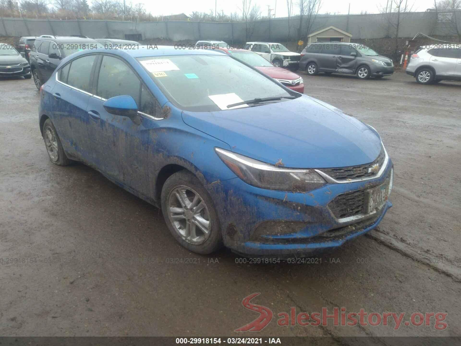 3G1BE6SM7HS599151 2017 CHEVROLET CRUZE