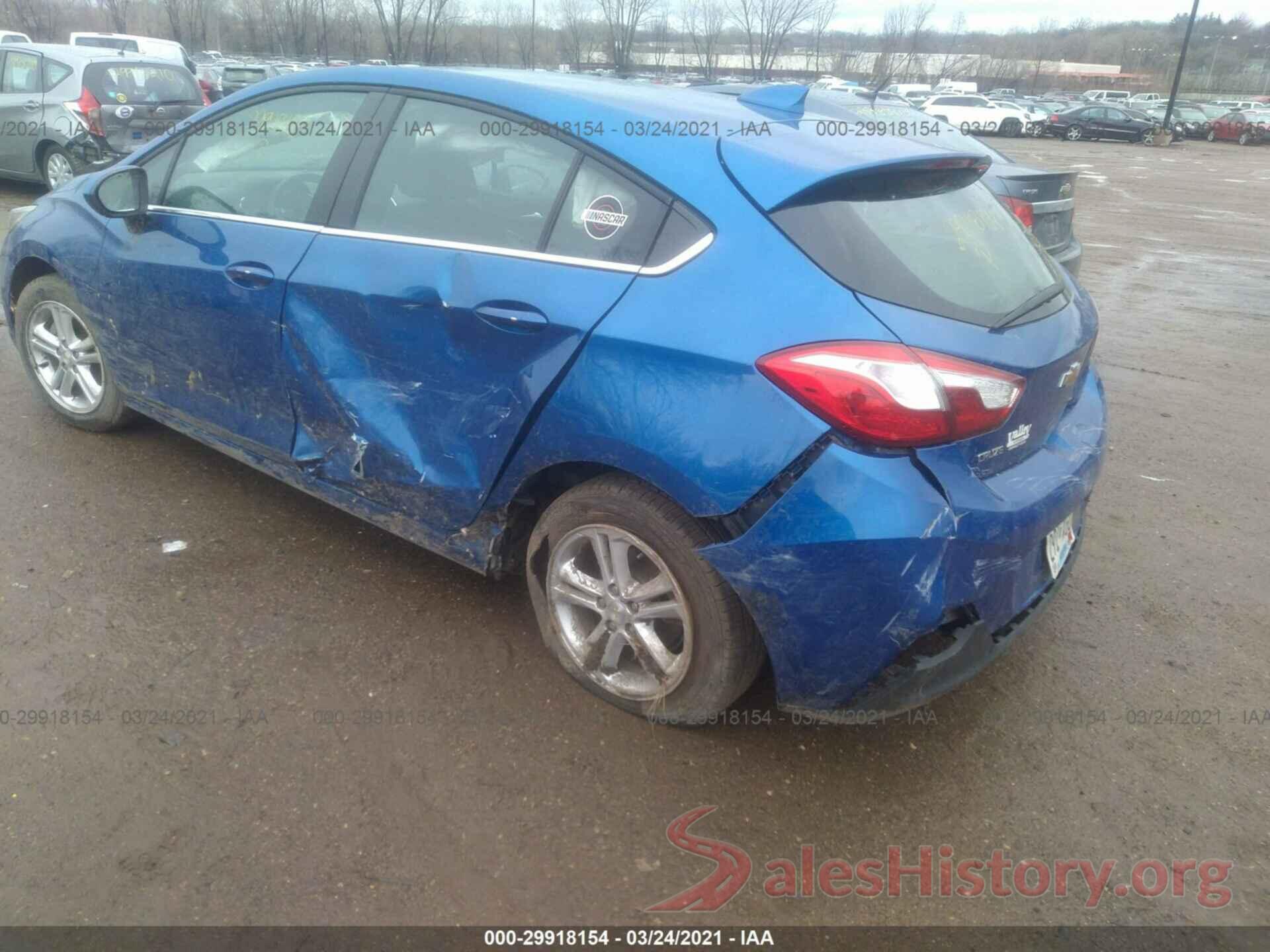 3G1BE6SM7HS599151 2017 CHEVROLET CRUZE