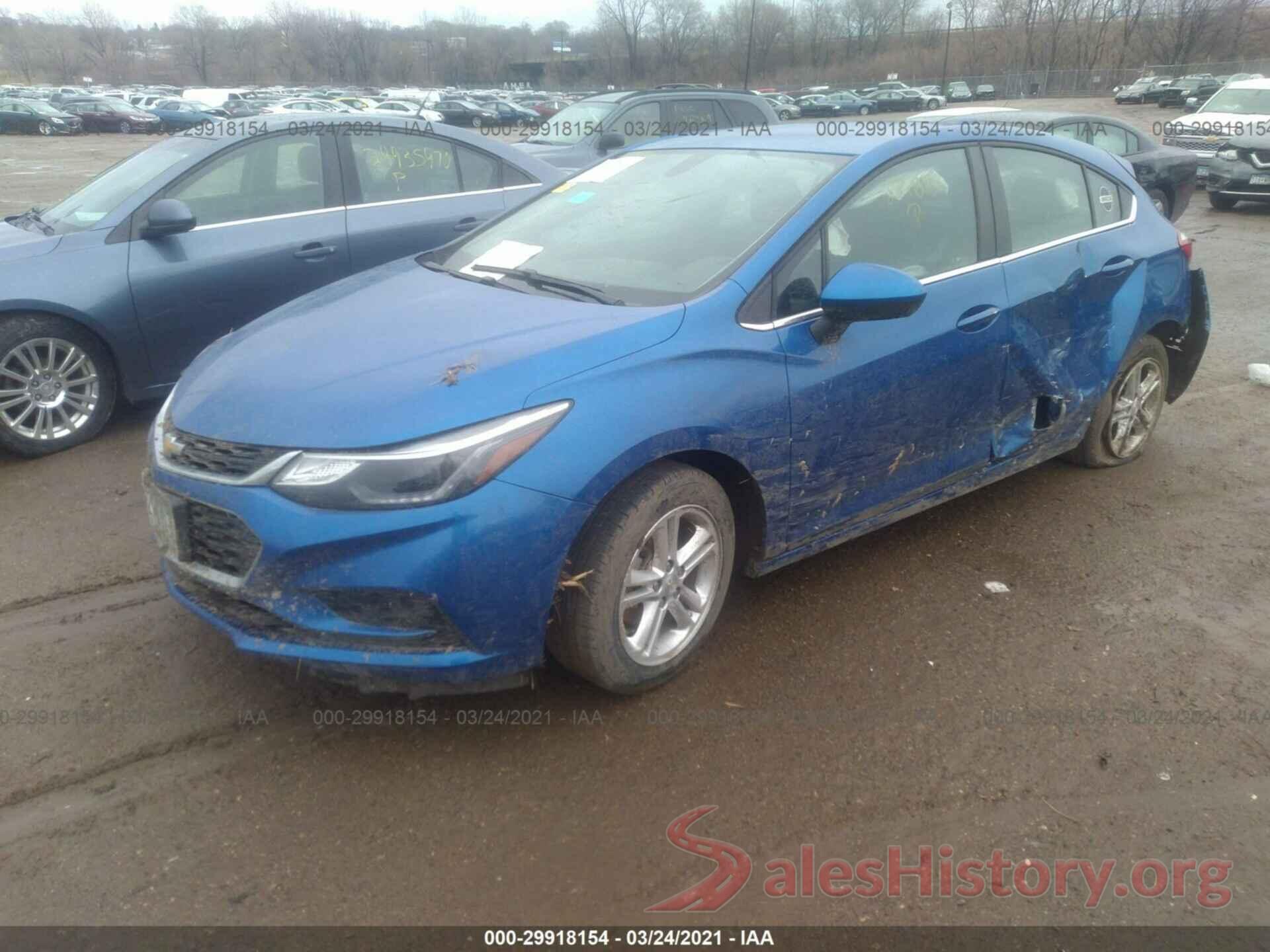 3G1BE6SM7HS599151 2017 CHEVROLET CRUZE