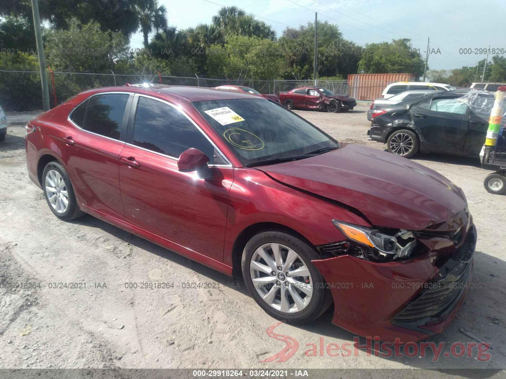 4T1B11HK1KU742772 2019 TOYOTA CAMRY