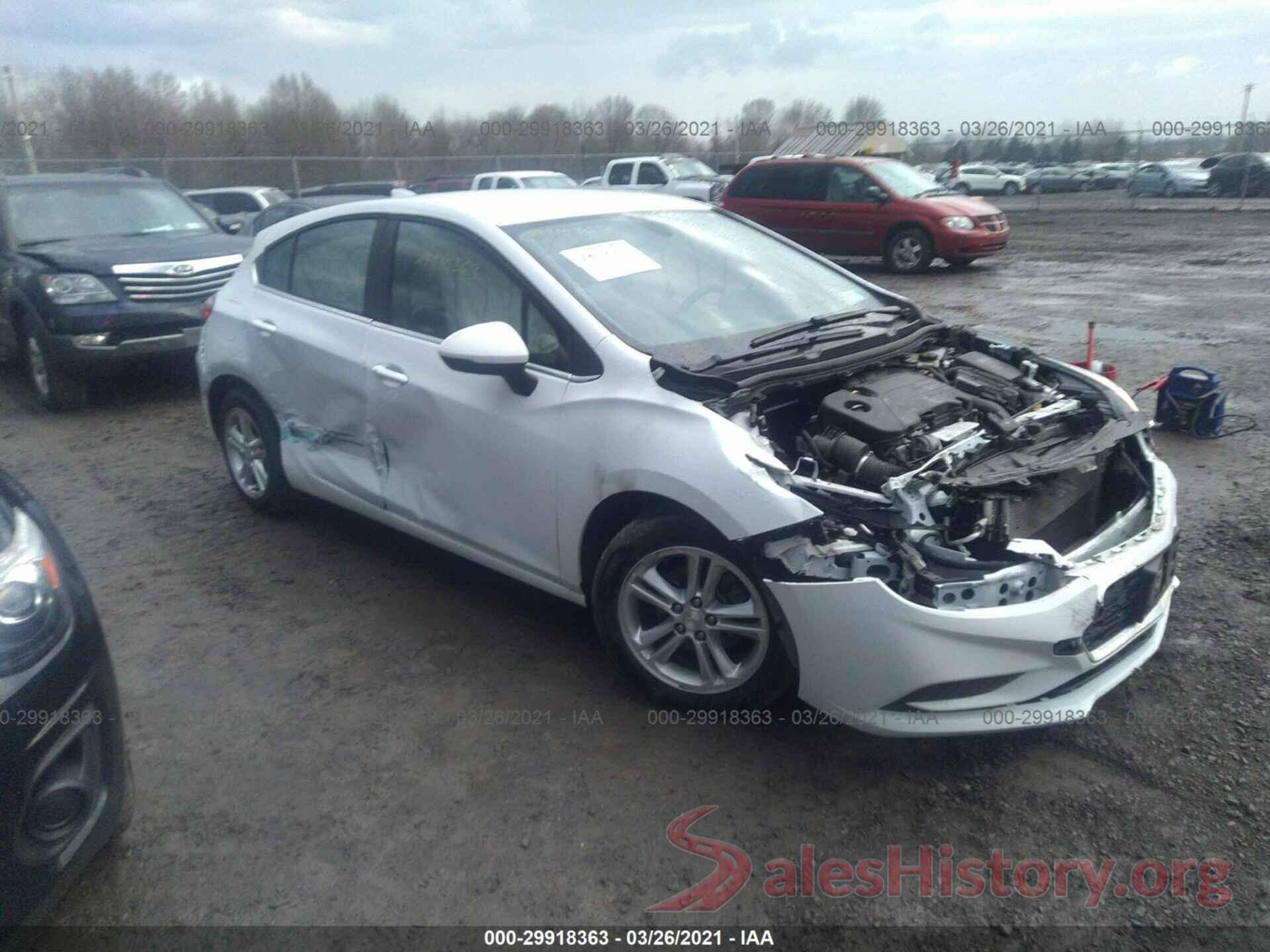 3G1BE6SM6JS610307 2018 CHEVROLET CRUZE