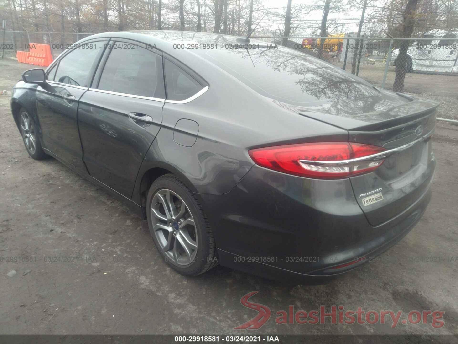 3FA6P0HD0HR192907 2017 FORD FUSION