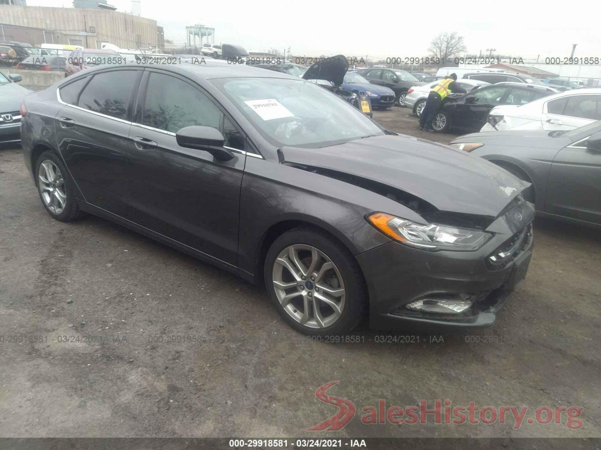 3FA6P0HD0HR192907 2017 FORD FUSION