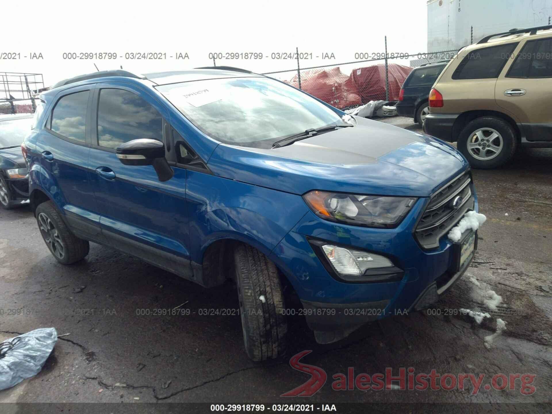 MAJ6S3JL7LC312999 2020 FORD ECOSPORT