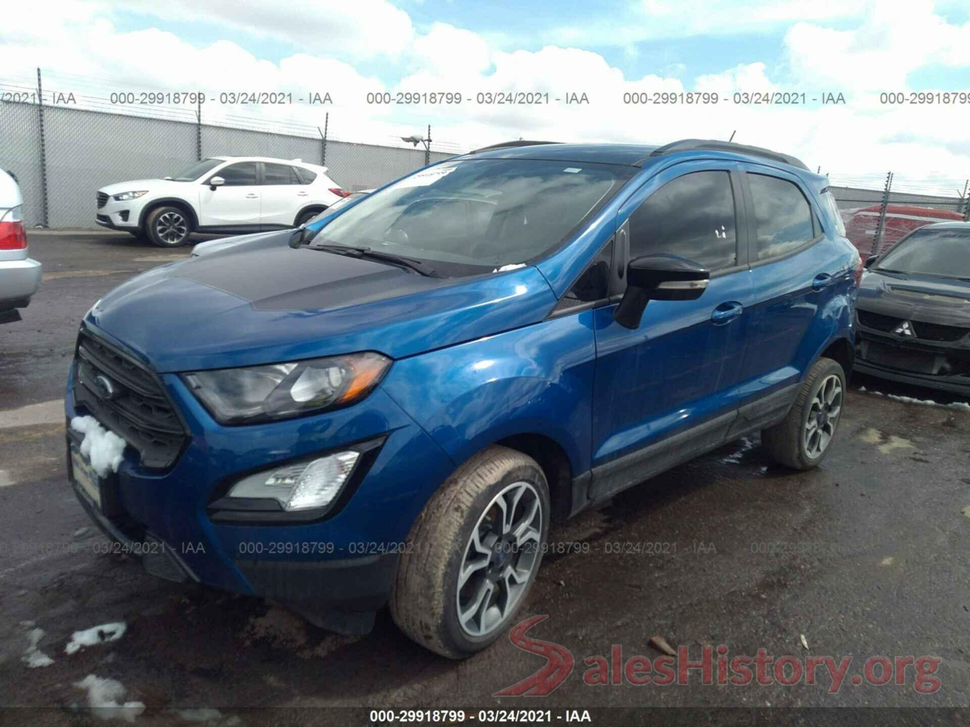 MAJ6S3JL7LC312999 2020 FORD ECOSPORT