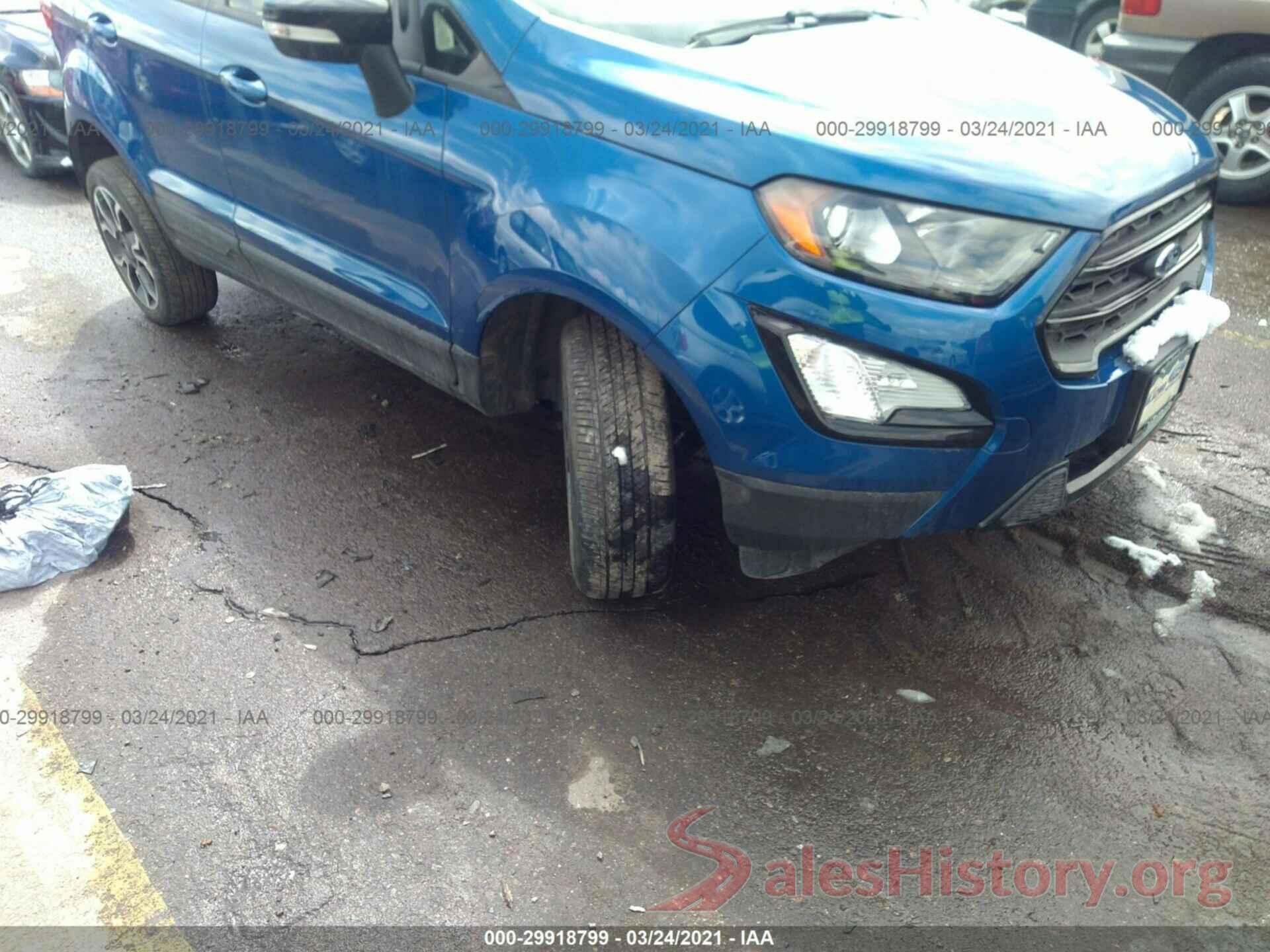 MAJ6S3JL7LC312999 2020 FORD ECOSPORT