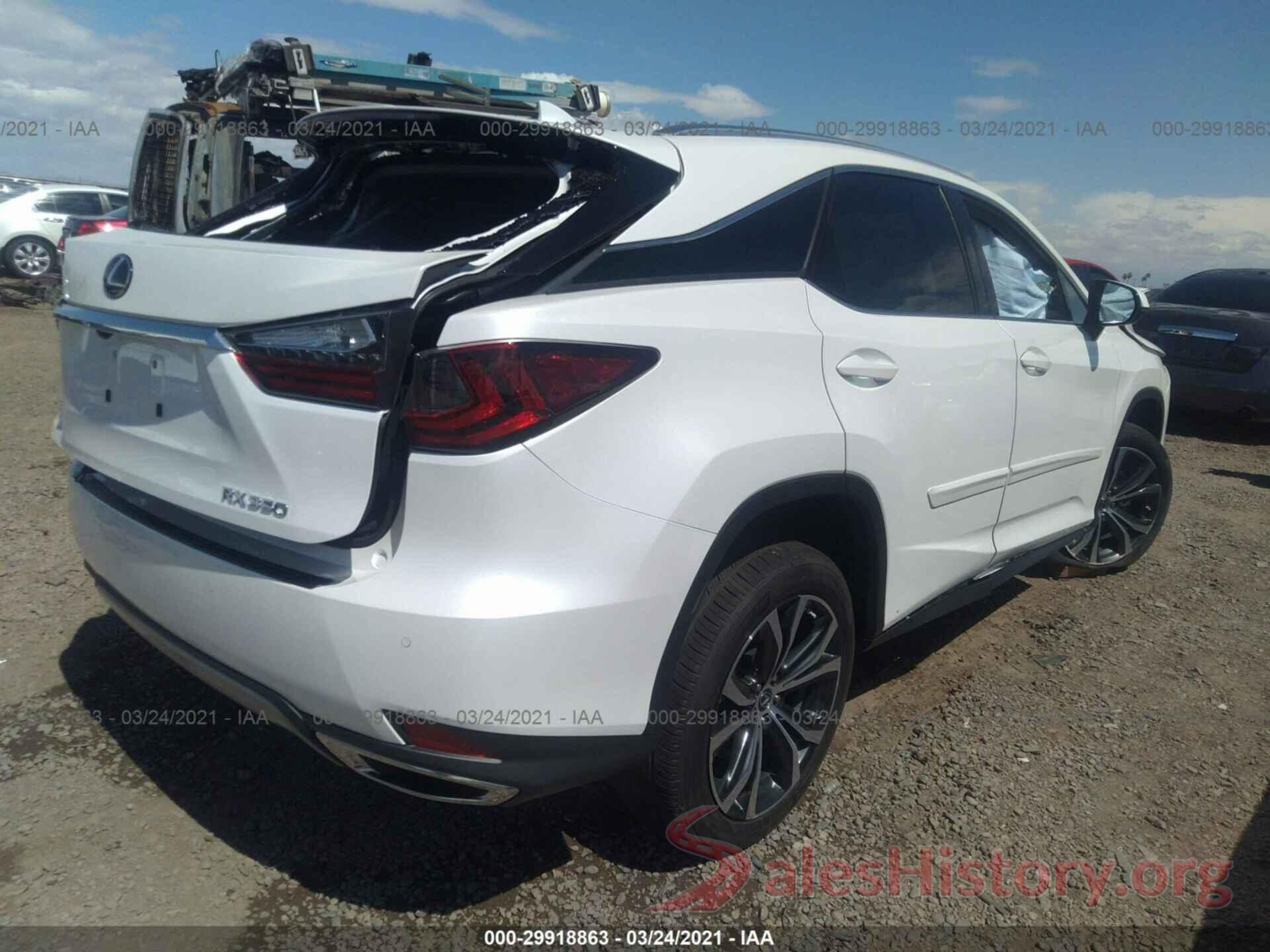 2T2HZMAA1MC183309 2021 LEXUS RX