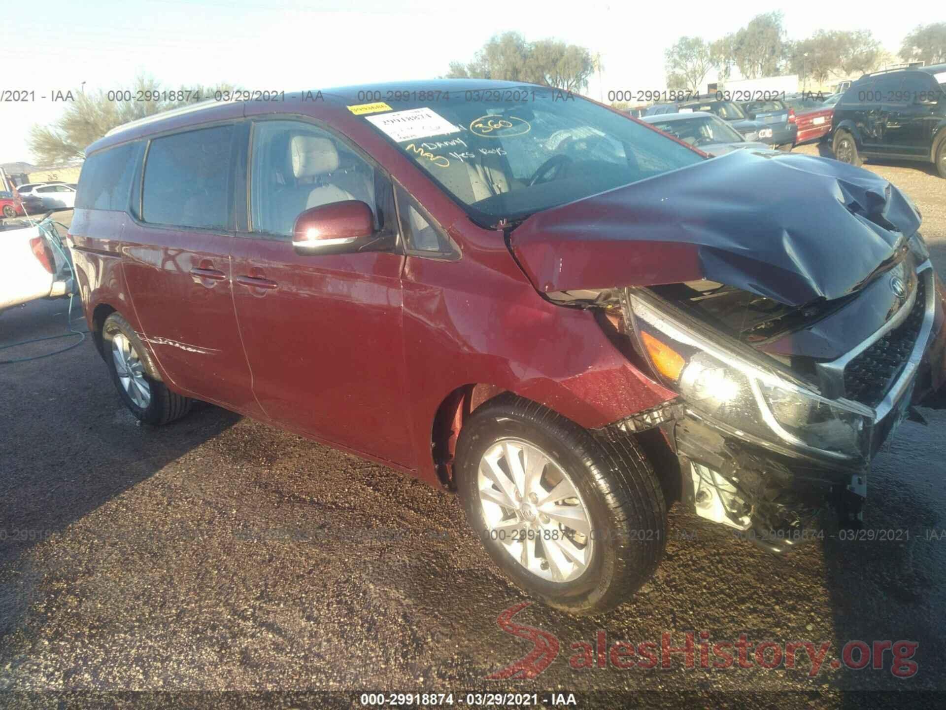 KNDMB5C16G6088735 2016 KIA SEDONA