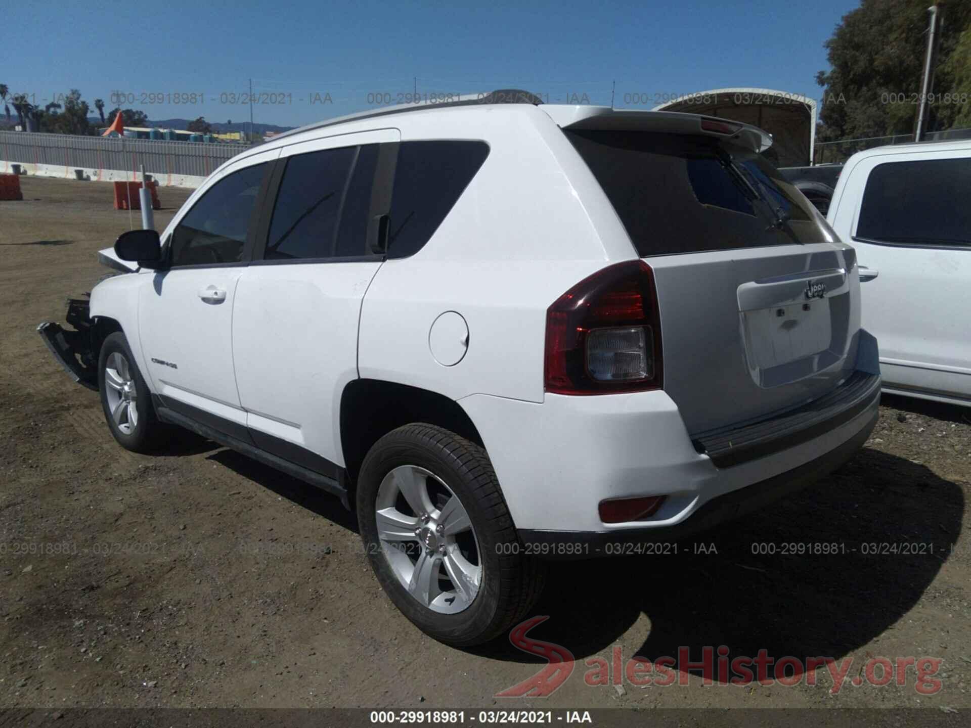 1C4NJCBAXGD641797 2016 JEEP COMPASS