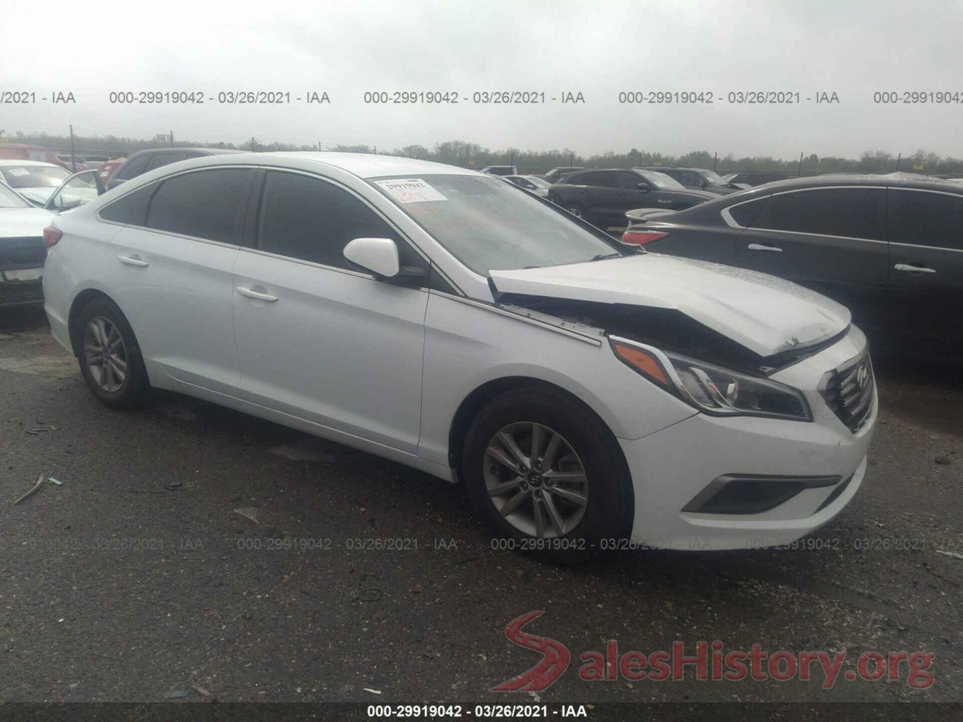 5NPE24AF0GH282826 2016 HYUNDAI SONATA