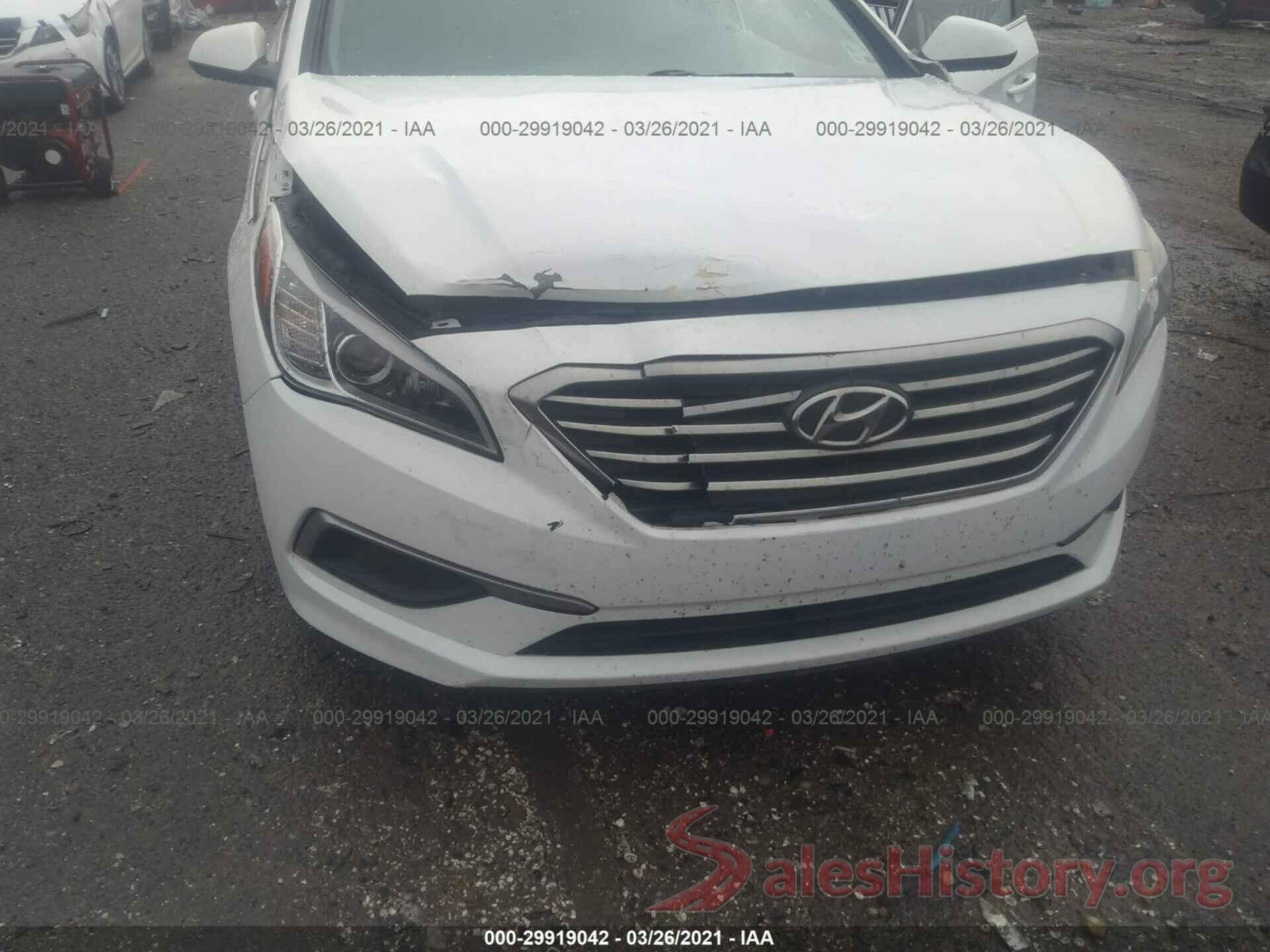 5NPE24AF0GH282826 2016 HYUNDAI SONATA