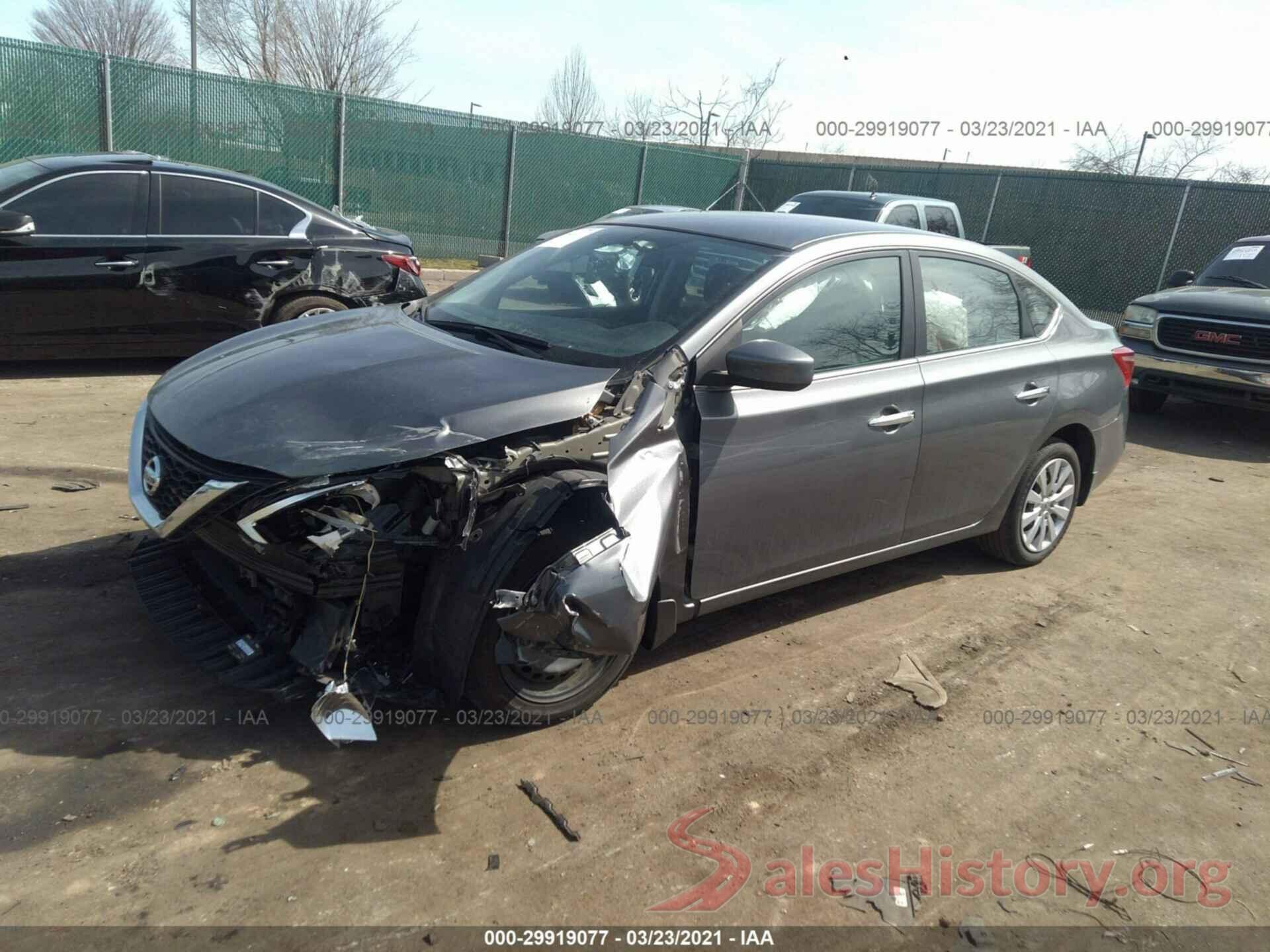 3N1AB7AP5KY215453 2019 NISSAN SENTRA