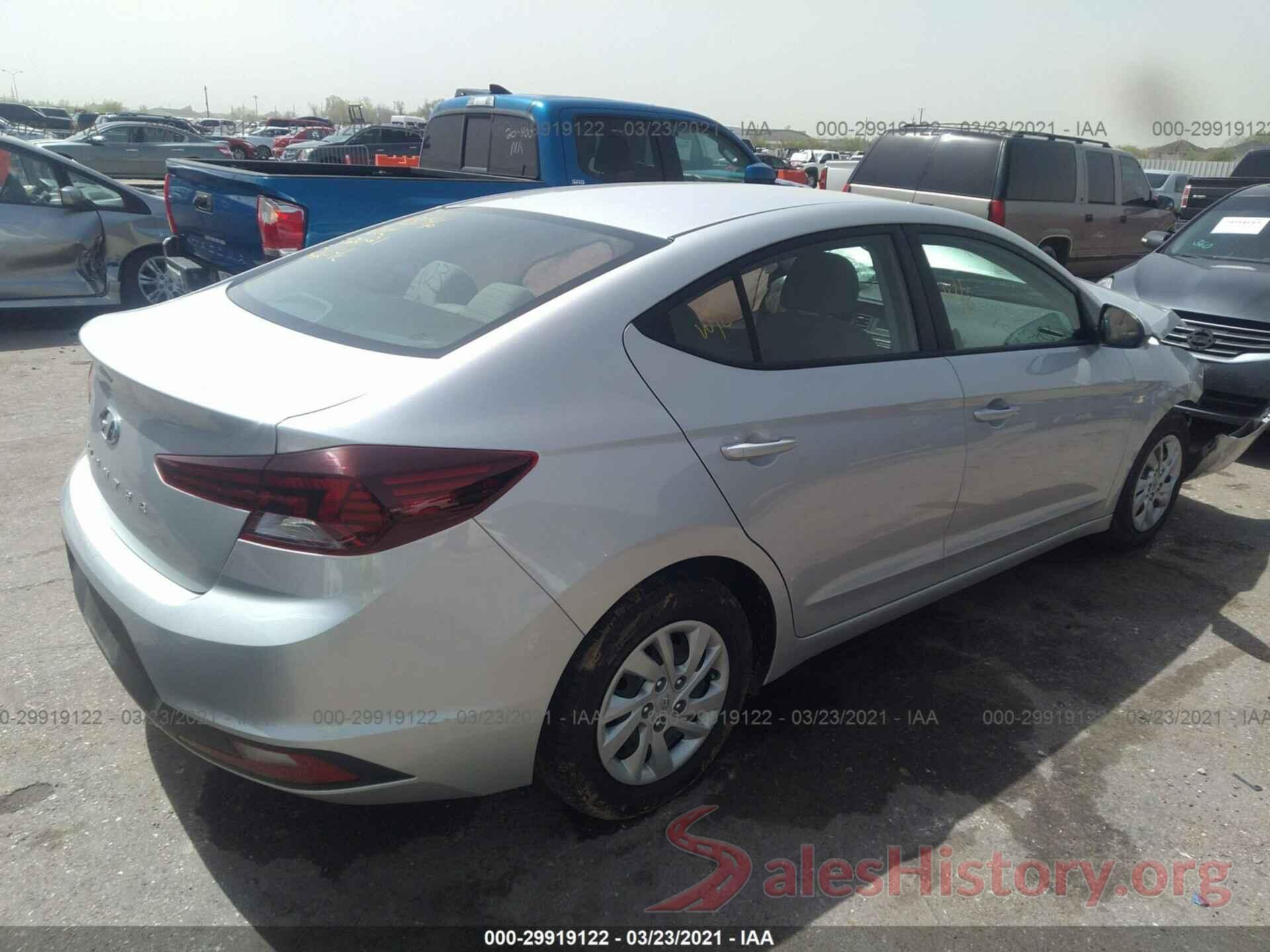 5NPD74LF8LH538845 2020 HYUNDAI ELANTRA