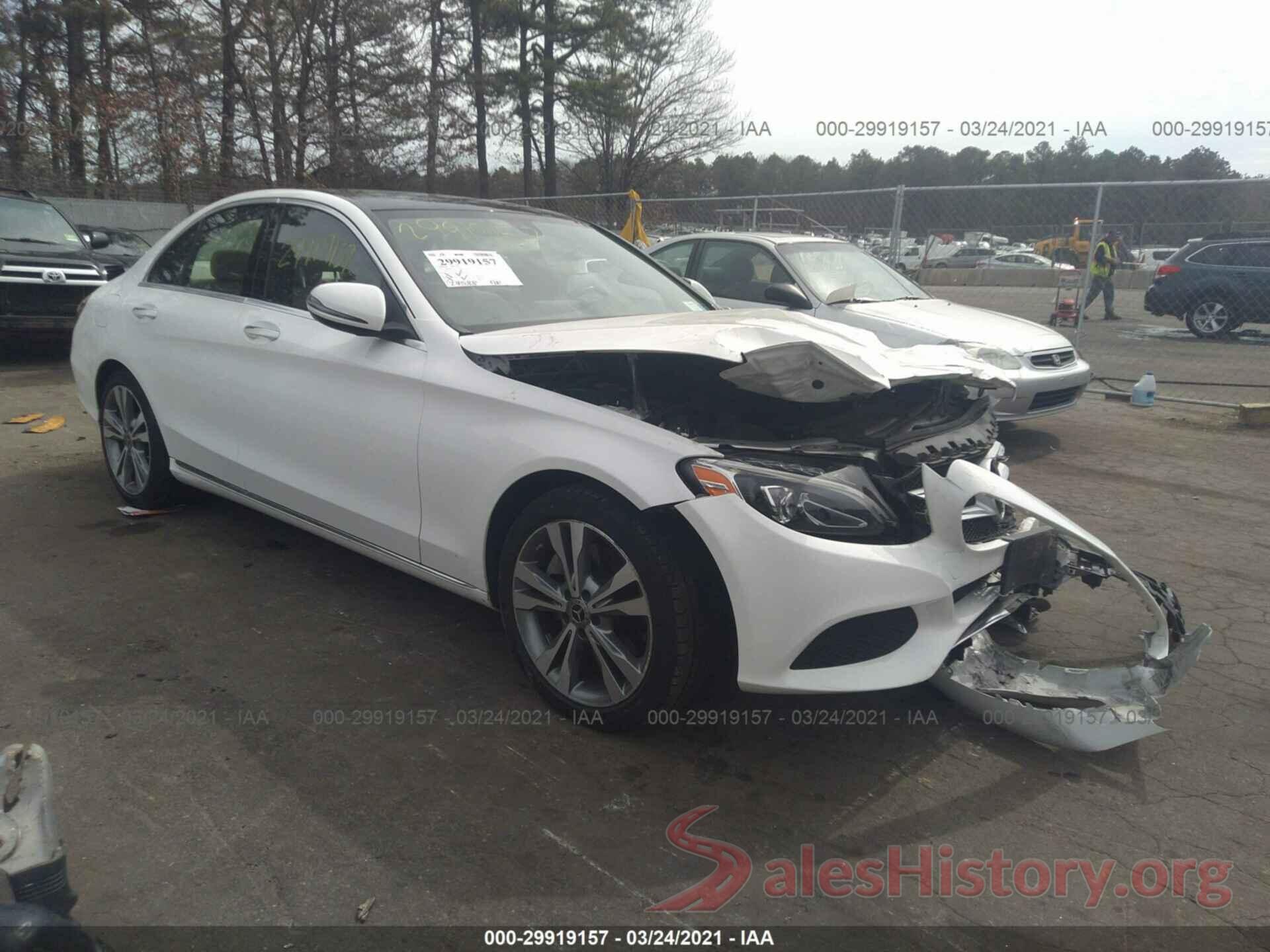 WDDWF4KB3JR322651 2018 MERCEDES-BENZ C-CLASS