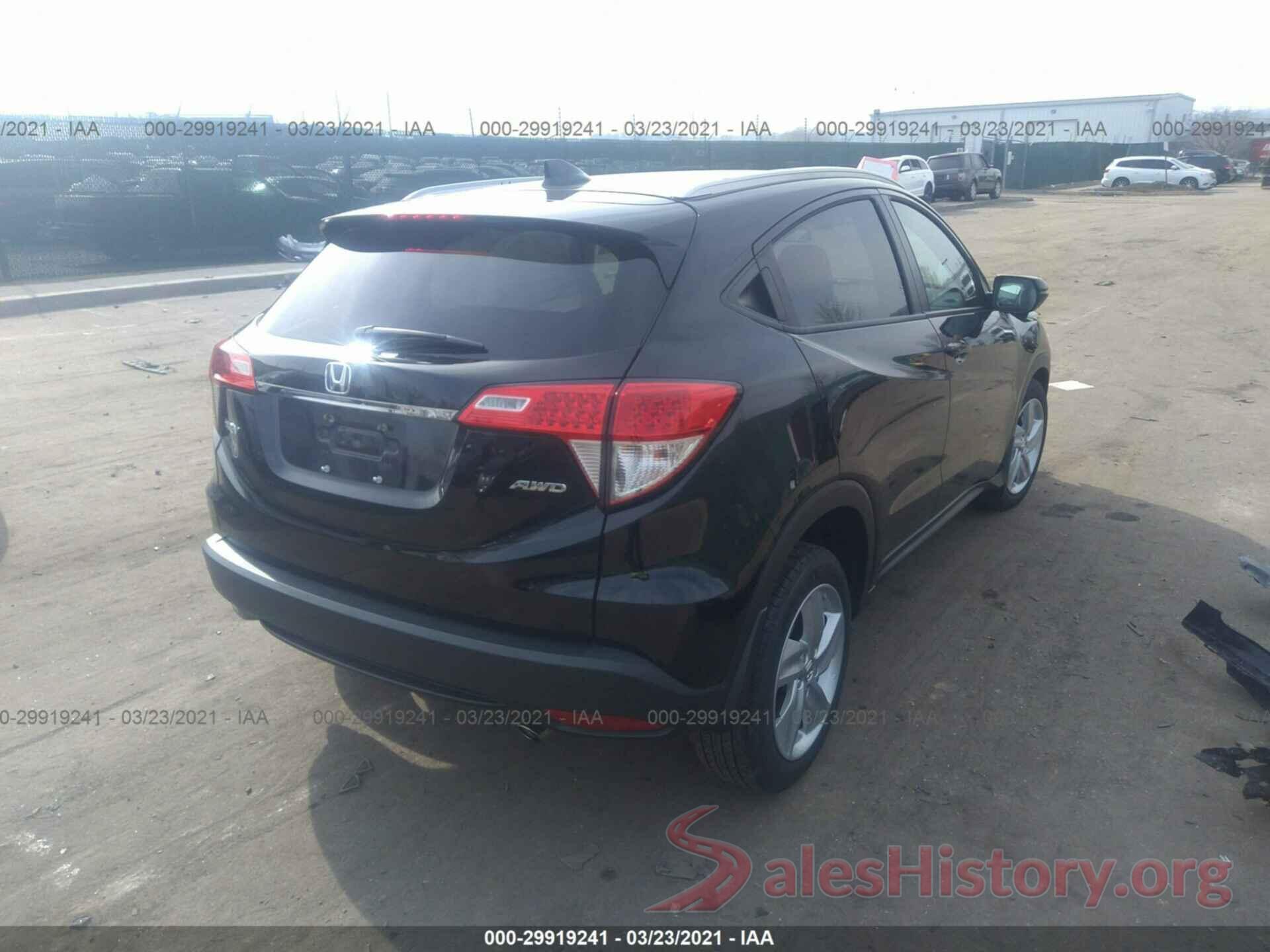 3CZRU6H55KM726932 2019 HONDA HR-V