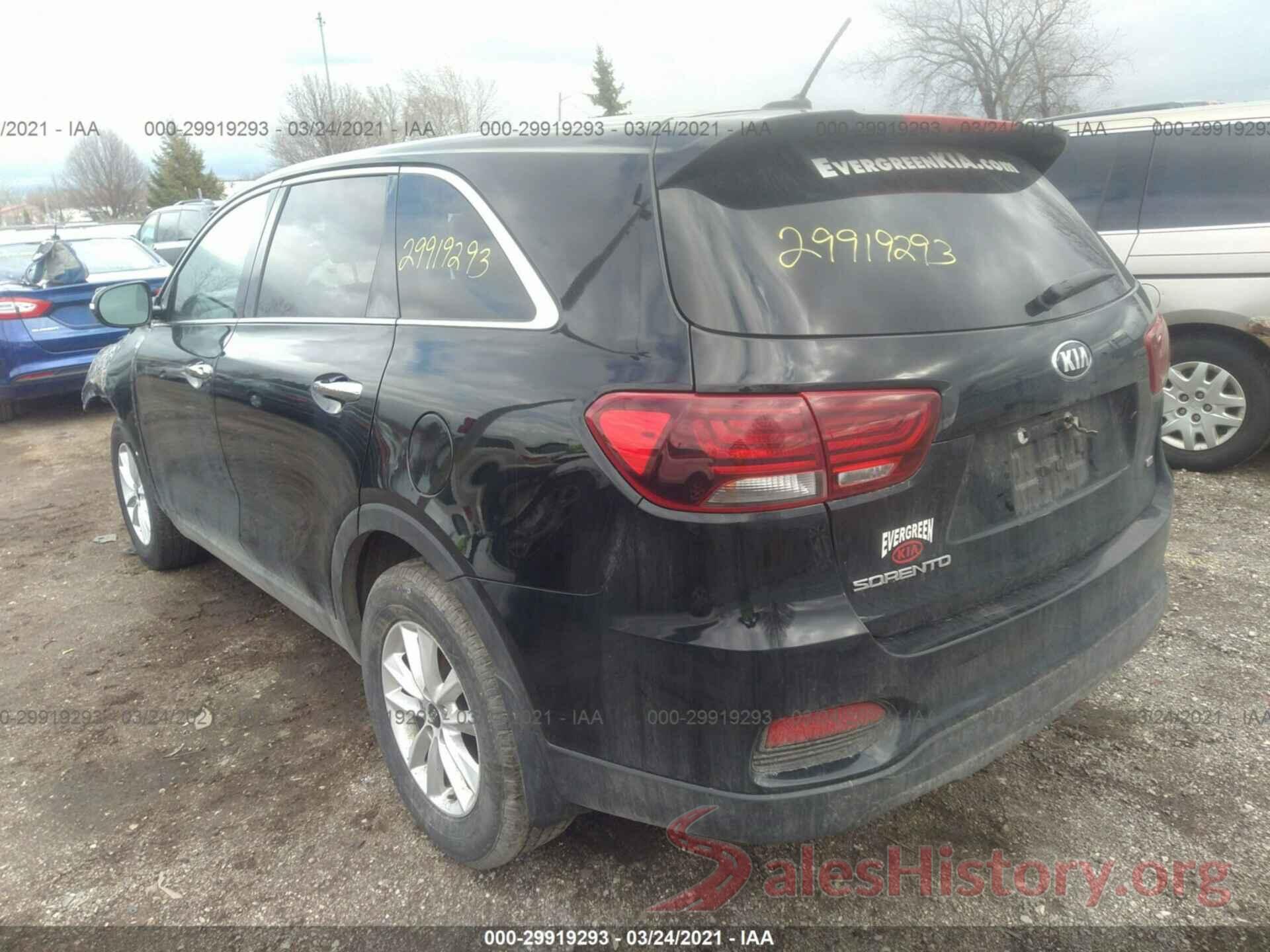 5XYPG4A39KG581361 2019 KIA SORENTO