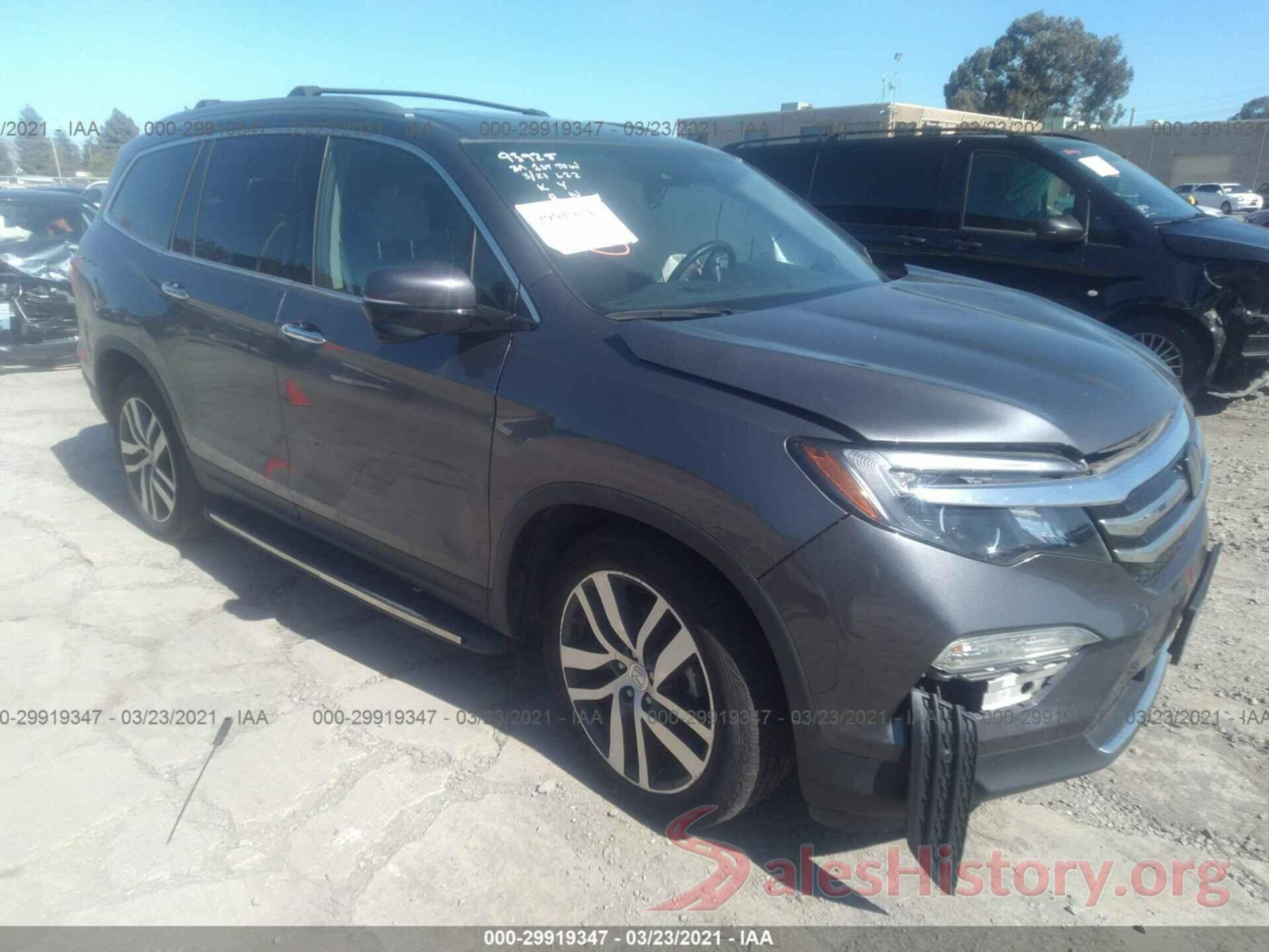 5FNYF6H96JB024961 2018 HONDA PILOT