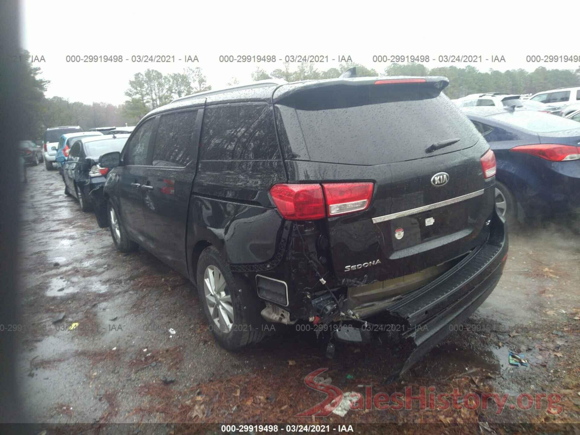 KNDMB5C15G6160640 2016 KIA SEDONA