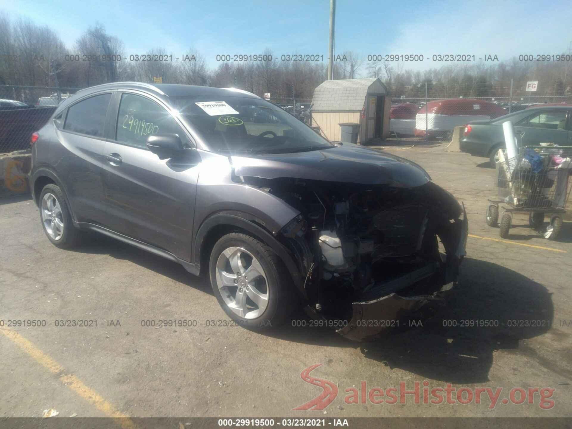 3CZRU6H7XGM756338 2016 HONDA HR-V