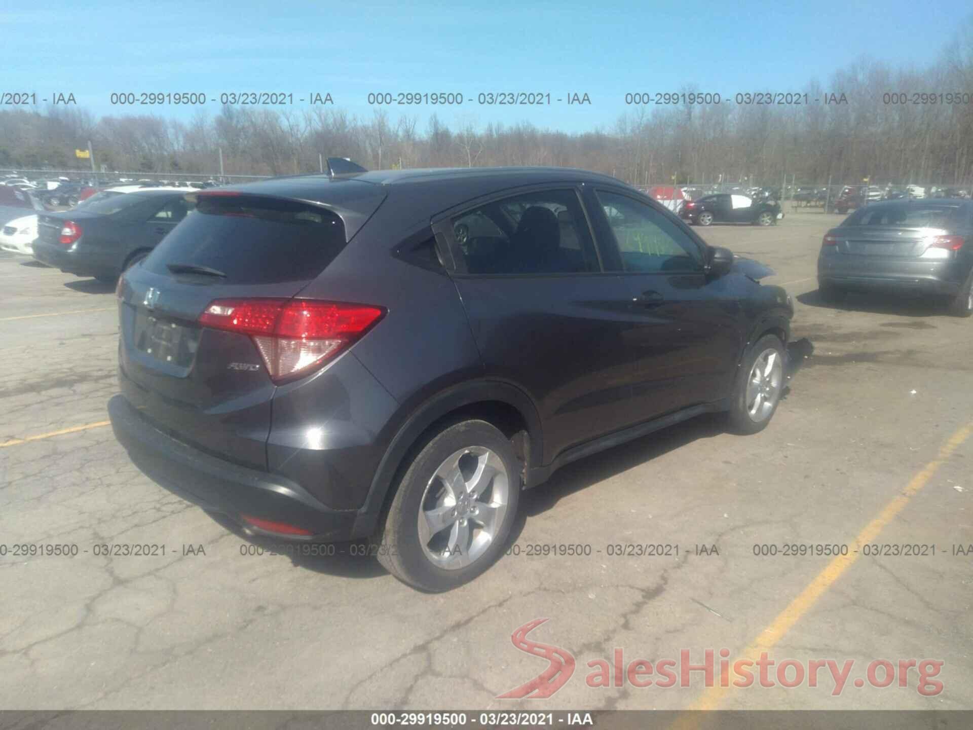 3CZRU6H7XGM756338 2016 HONDA HR-V