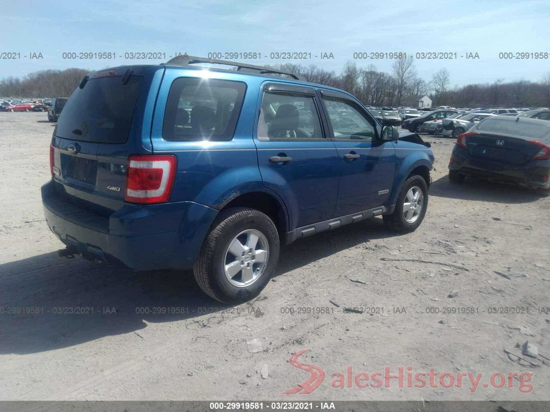 5TDKKRFH2GS179458 2008 FORD ESCAPE