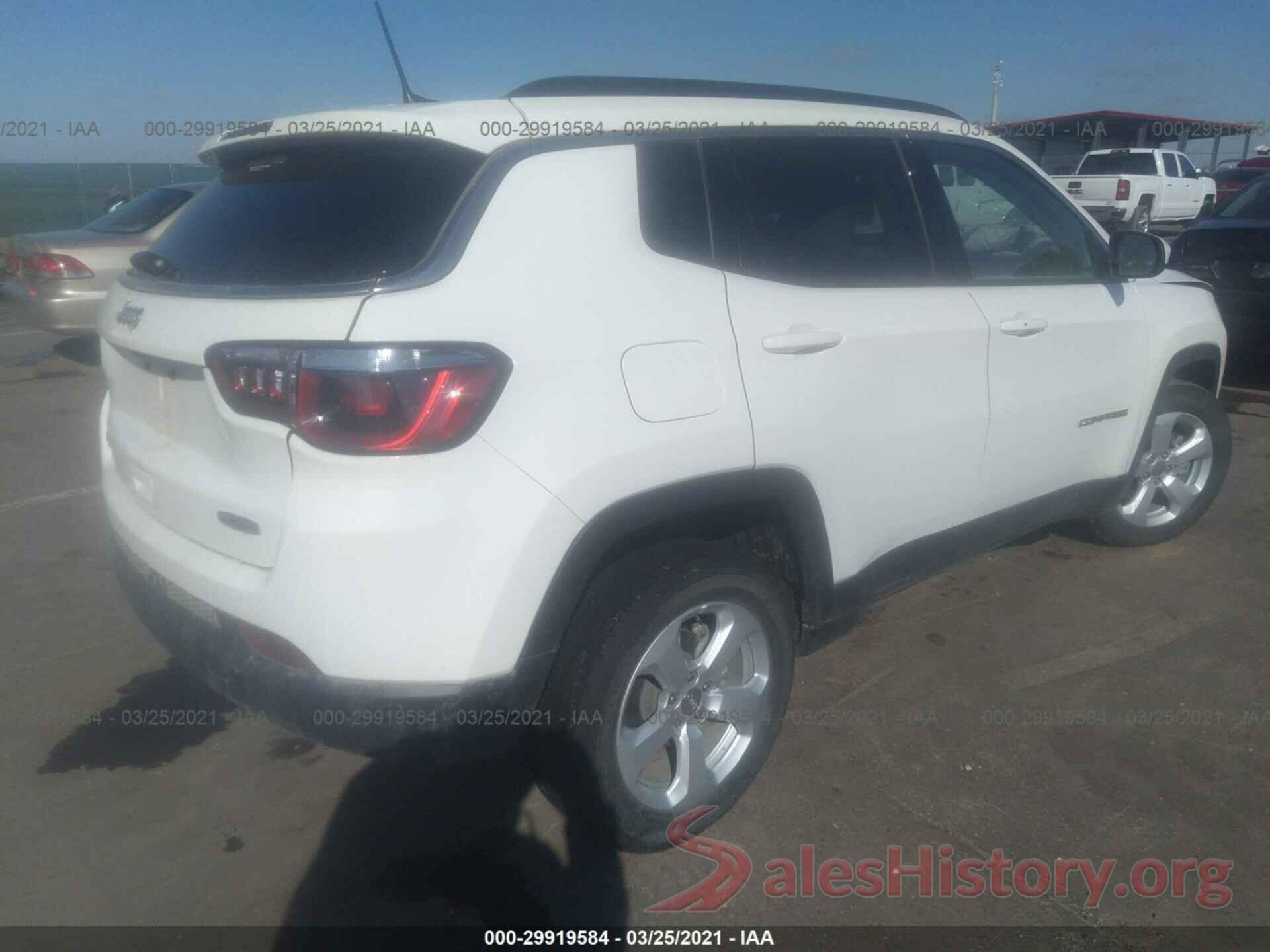 3C4NJDBB6LT167009 2020 JEEP COMPASS