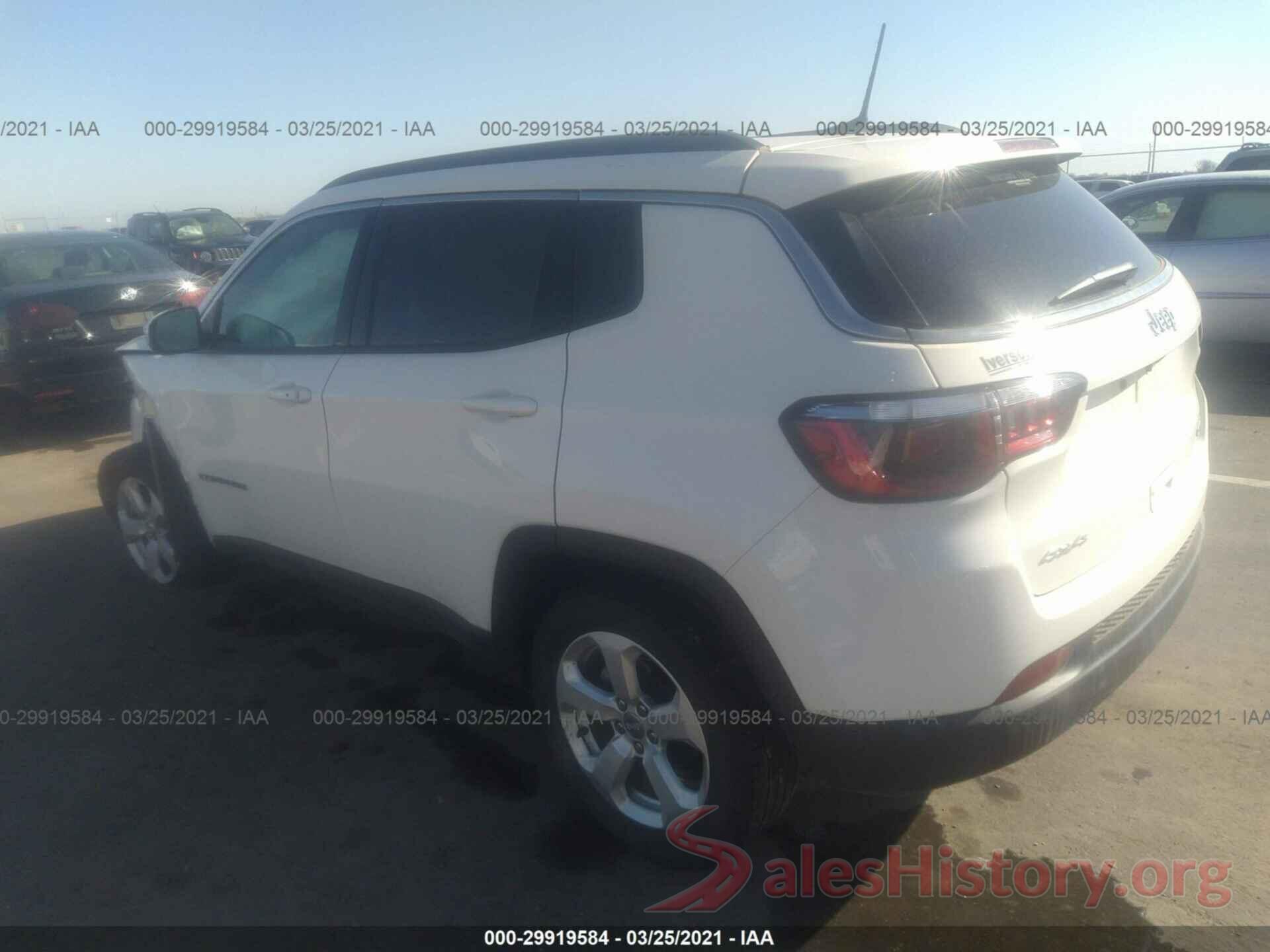 3C4NJDBB6LT167009 2020 JEEP COMPASS