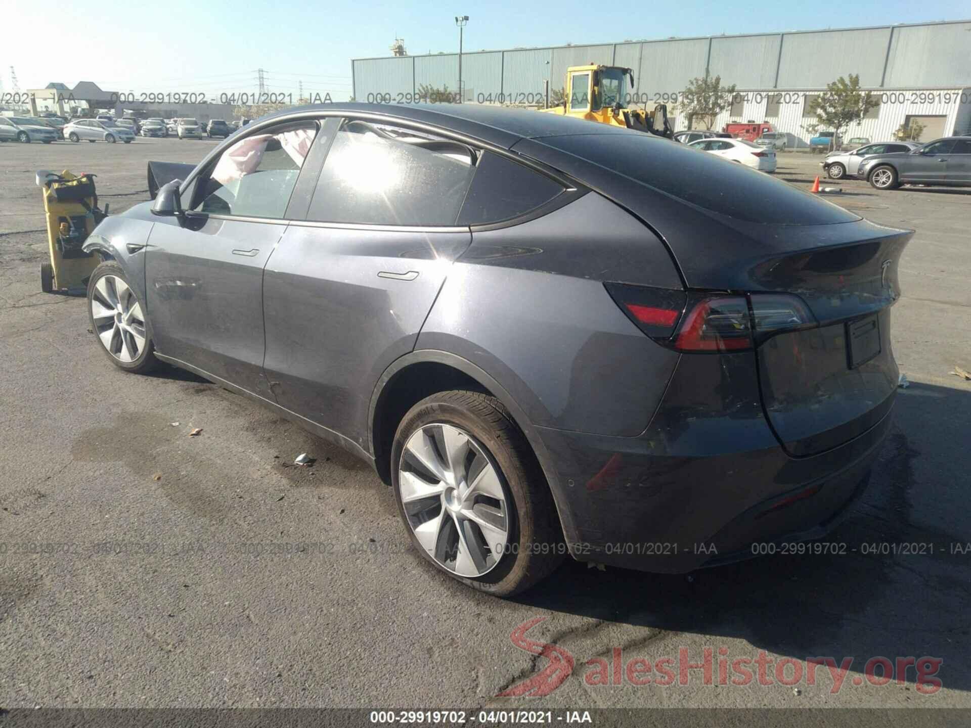 5YJYGDEE8MF094520 2021 TESLA MODEL Y