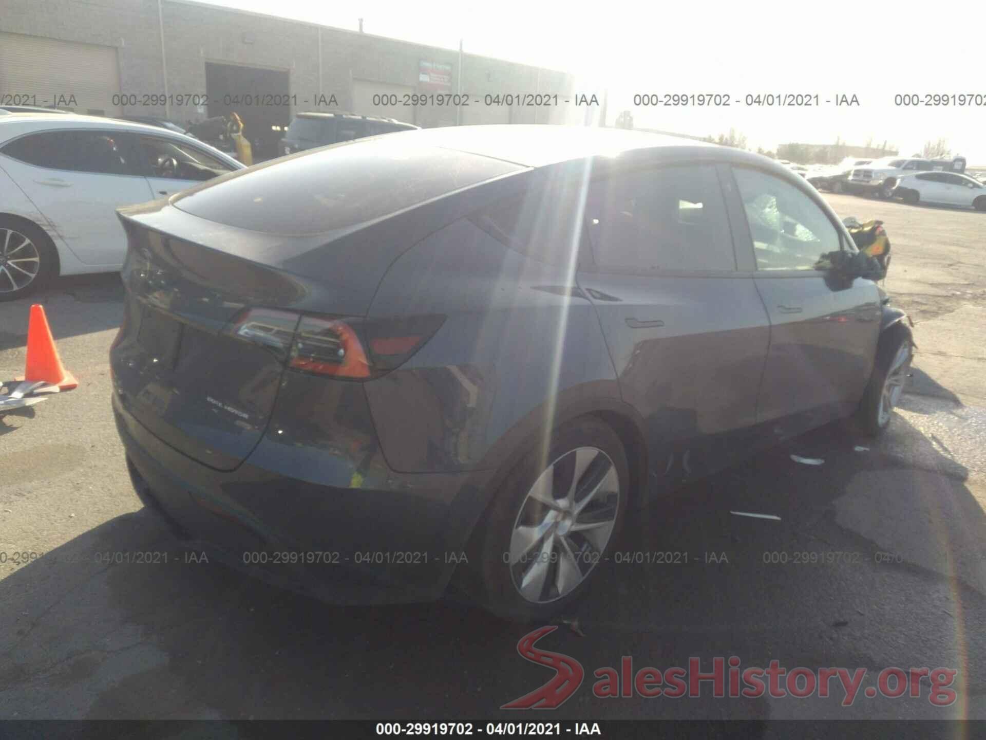 5YJYGDEE8MF094520 2021 TESLA MODEL Y