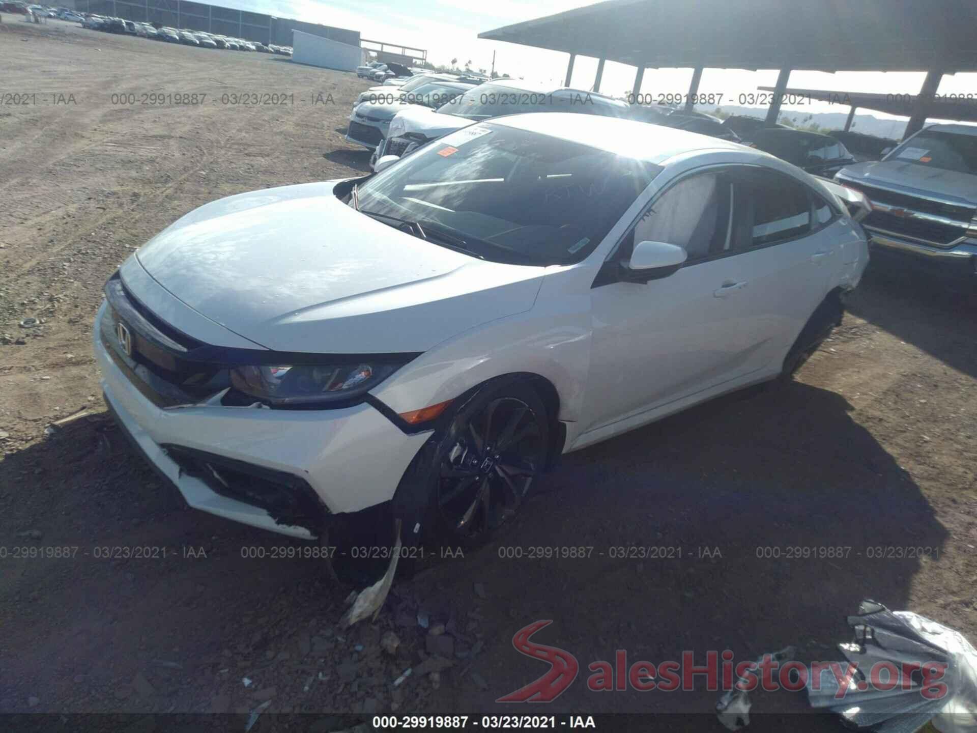 19XFC2F85LE009976 2020 HONDA CIVIC SEDAN