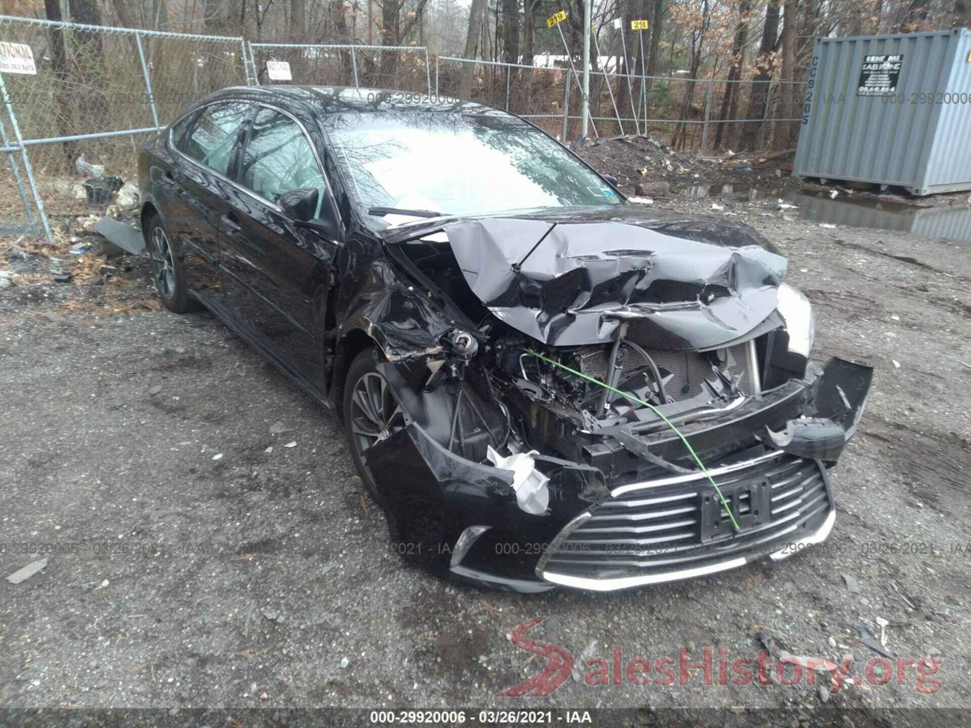 4T1BK1EB5GU209462 2016 TOYOTA AVALON