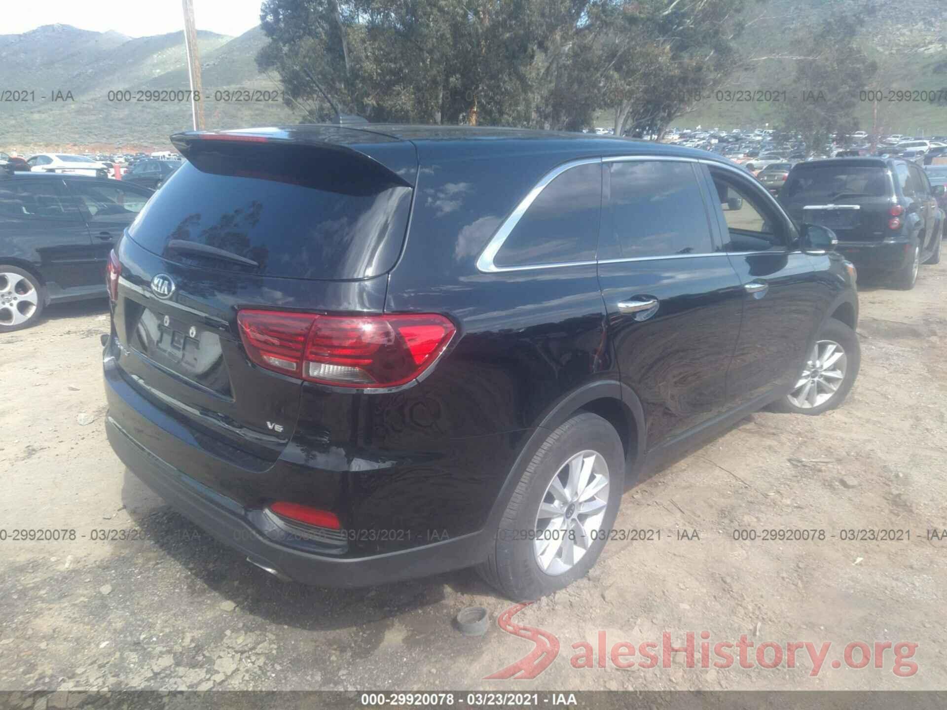 5XYPG4A58KG470012 2019 KIA SORENTO