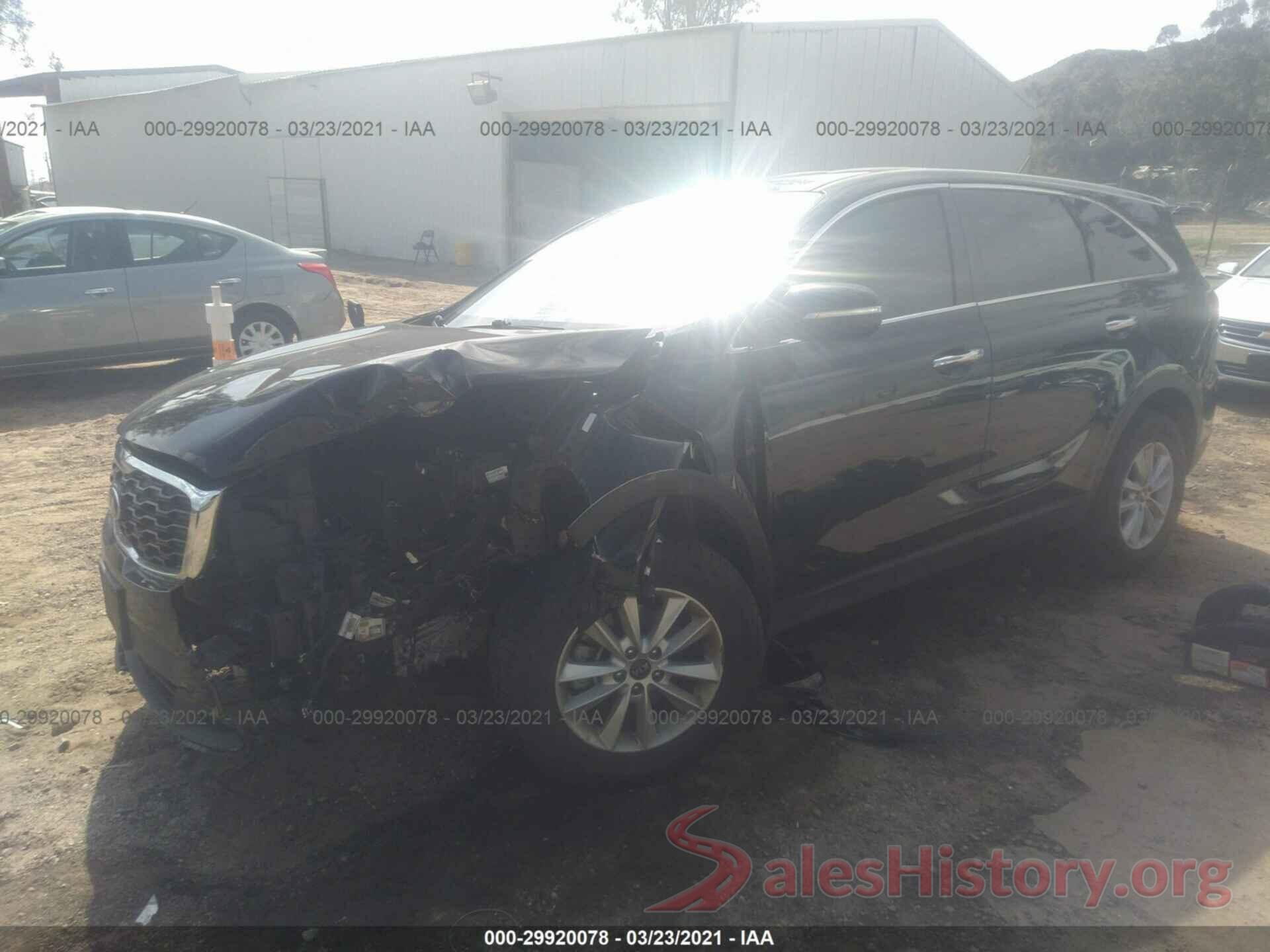 5XYPG4A58KG470012 2019 KIA SORENTO