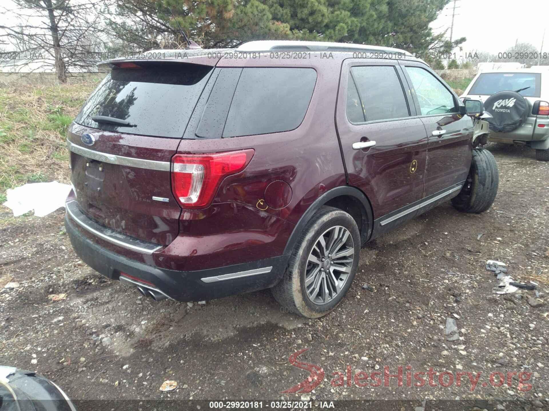 1FM5K8HT2JGC24971 2018 FORD EXPLORER