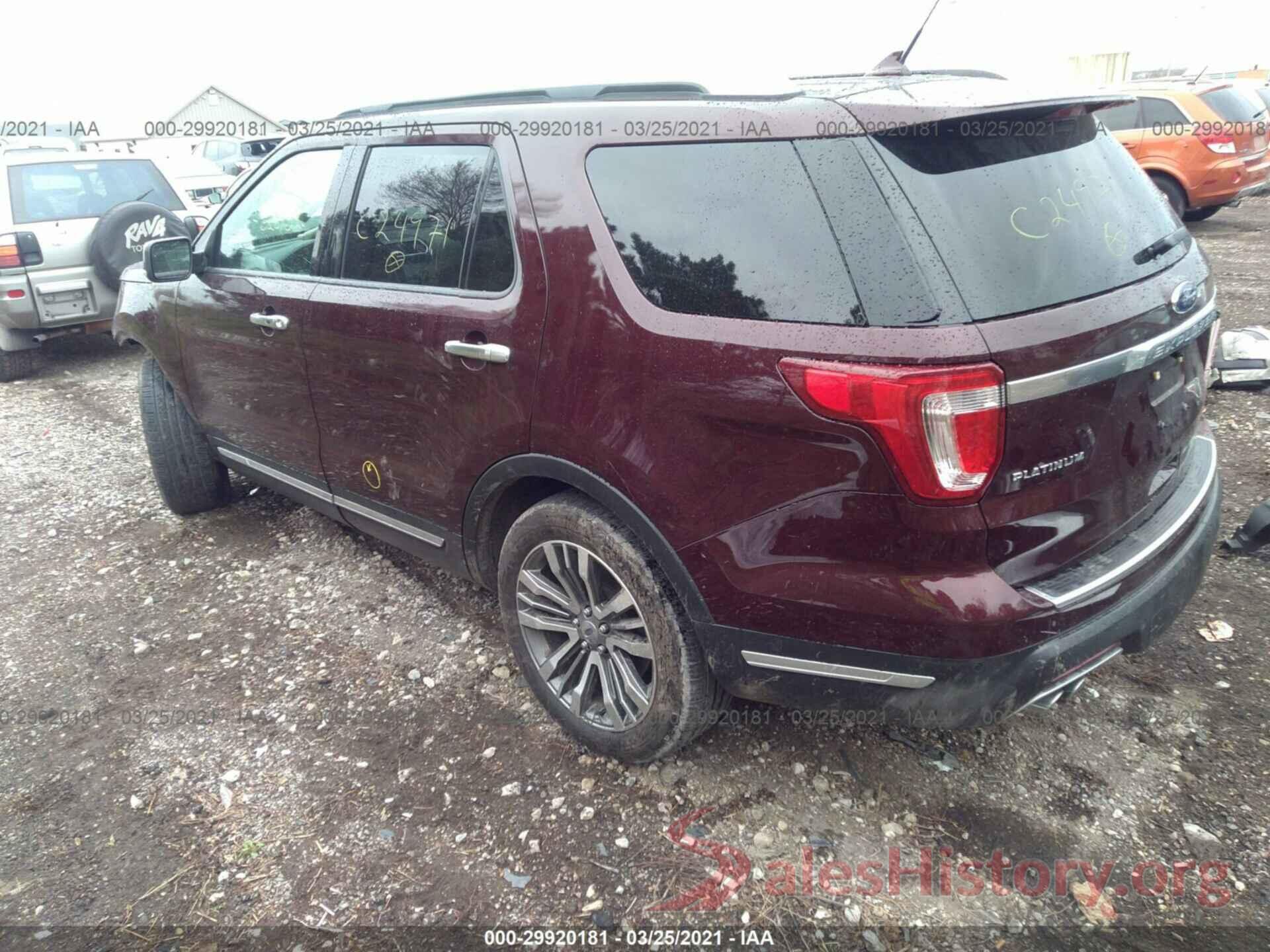 1FM5K8HT2JGC24971 2018 FORD EXPLORER