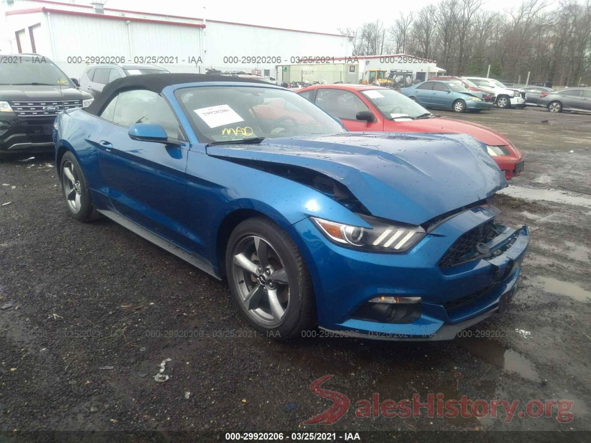 1FATP8UHXH5264886 2017 FORD MUSTANG