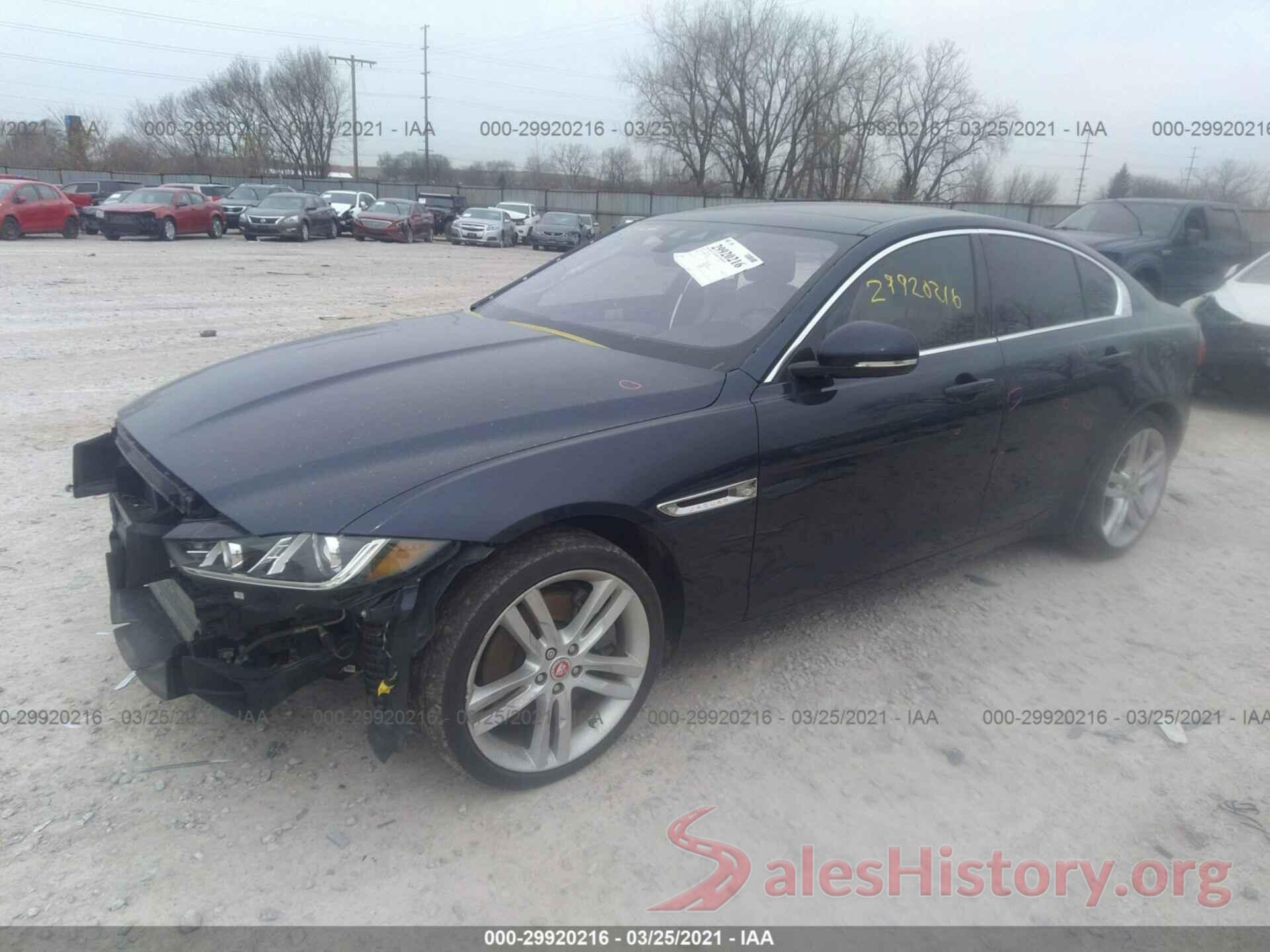 SAJAK4BV9HA954400 2017 JAGUAR XE