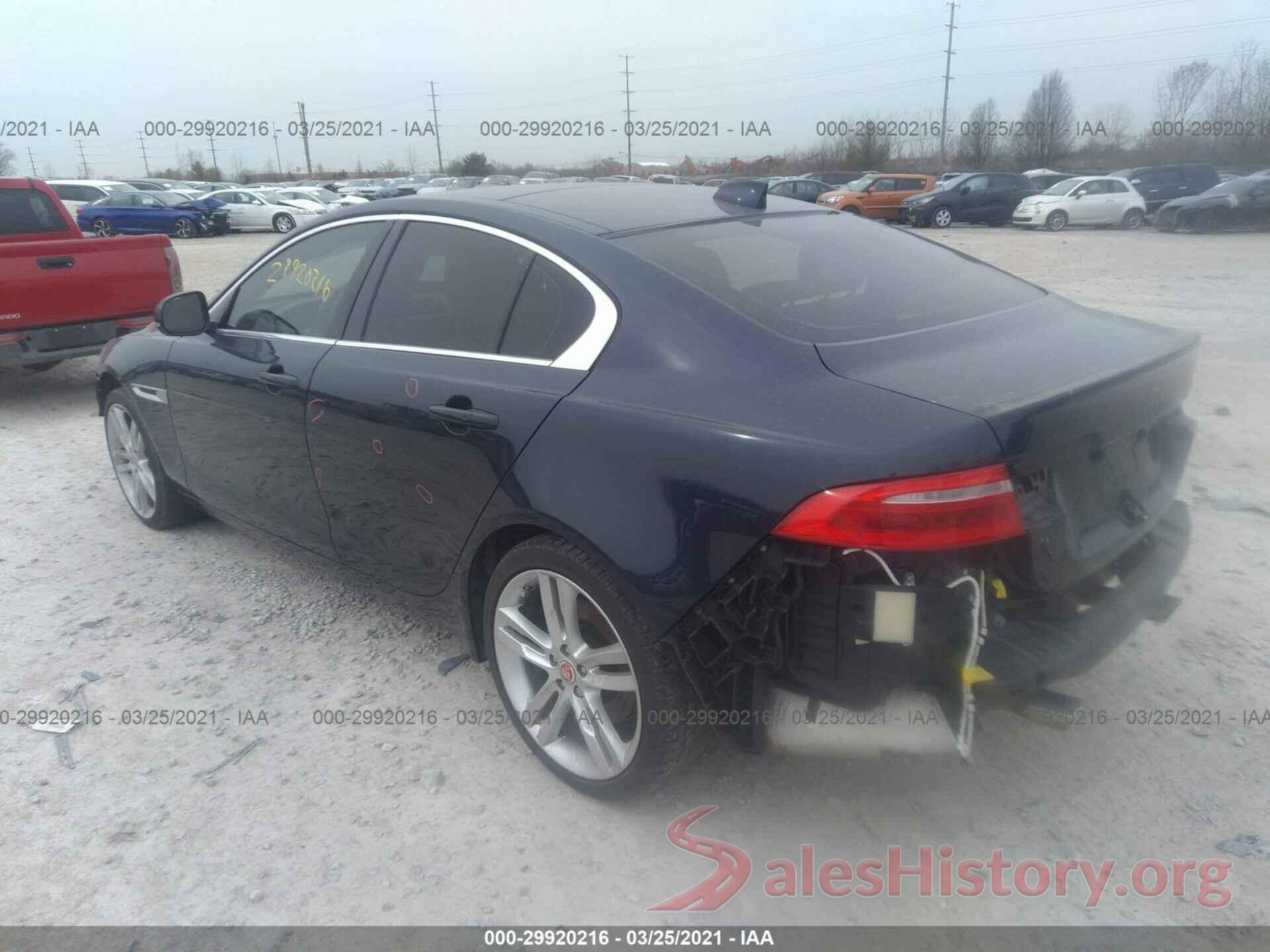 SAJAK4BV9HA954400 2017 JAGUAR XE