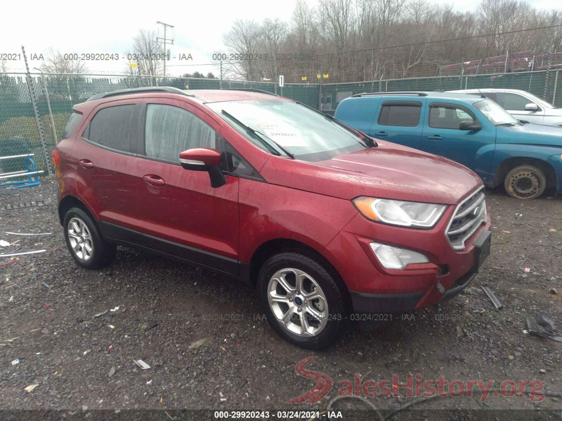 MAJ6S3GL1KC282694 2019 FORD ECOSPORT