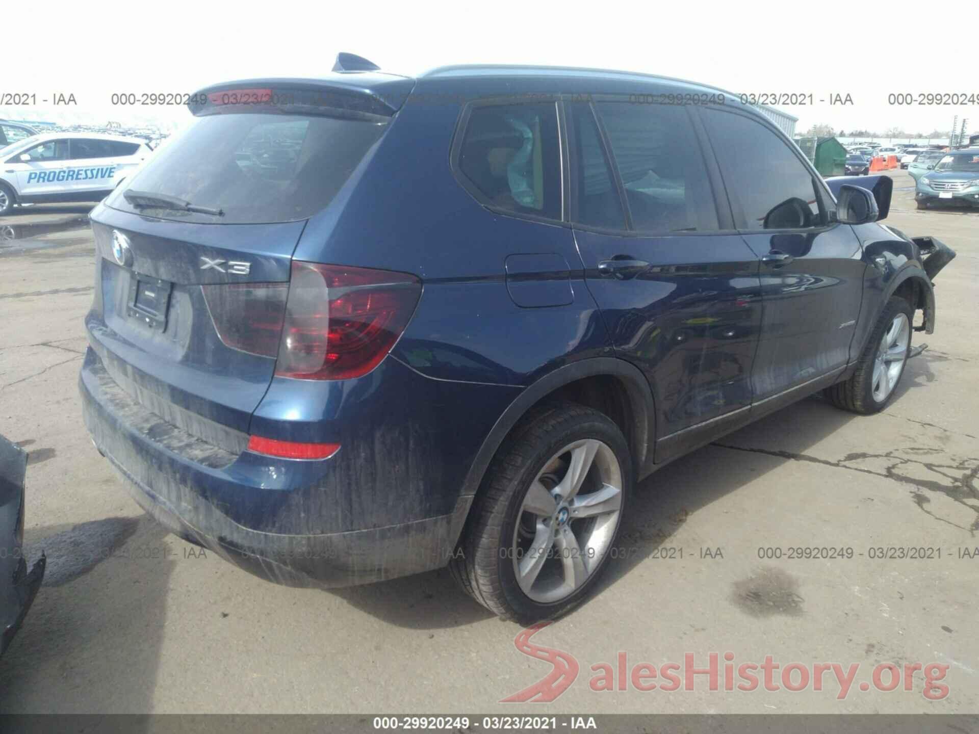 5UXWX9C55H0T14755 2017 BMW X3