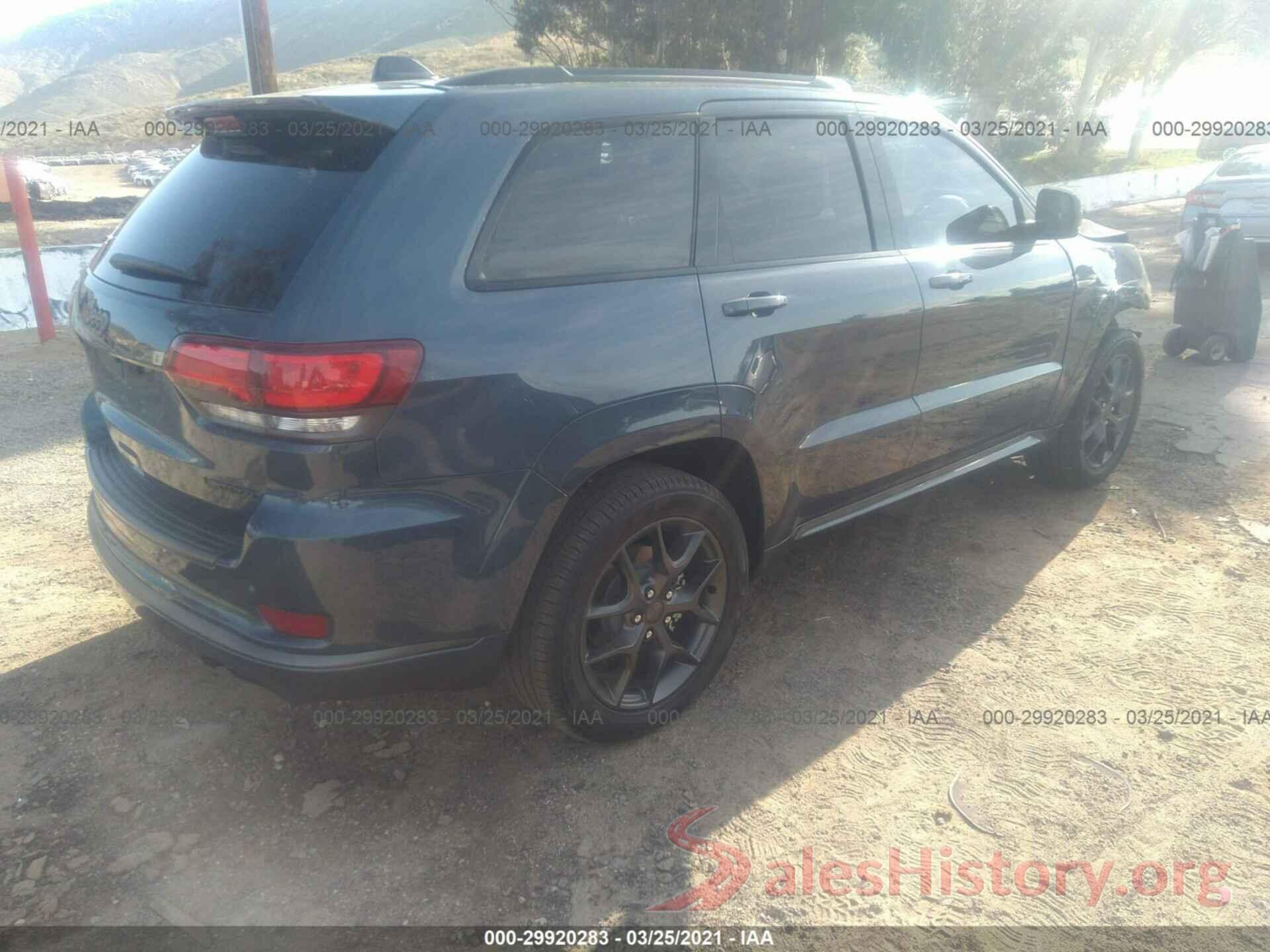 1C4RJEBGXLC153029 2020 JEEP GRAND CHEROKEE