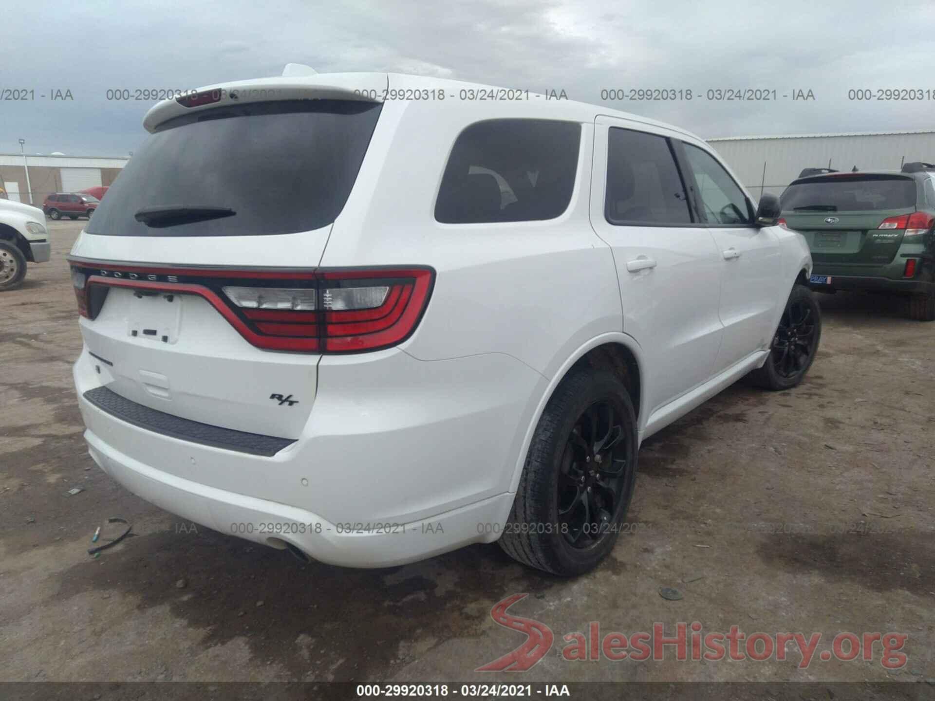 1C4SDJCT8KC848279 2019 DODGE DURANGO