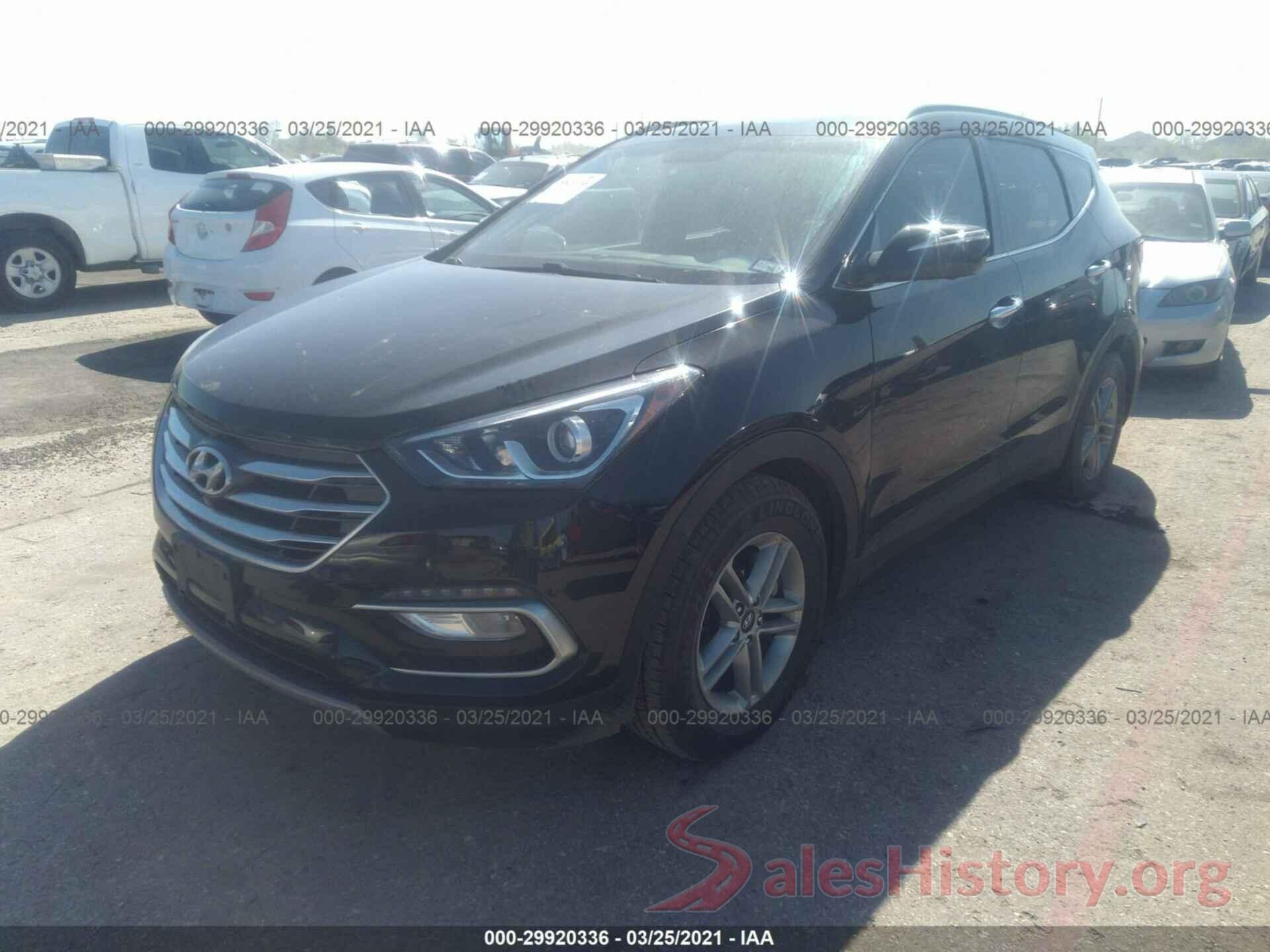 5NMZU3LBXHH041371 2017 HYUNDAI SANTA FE SPORT