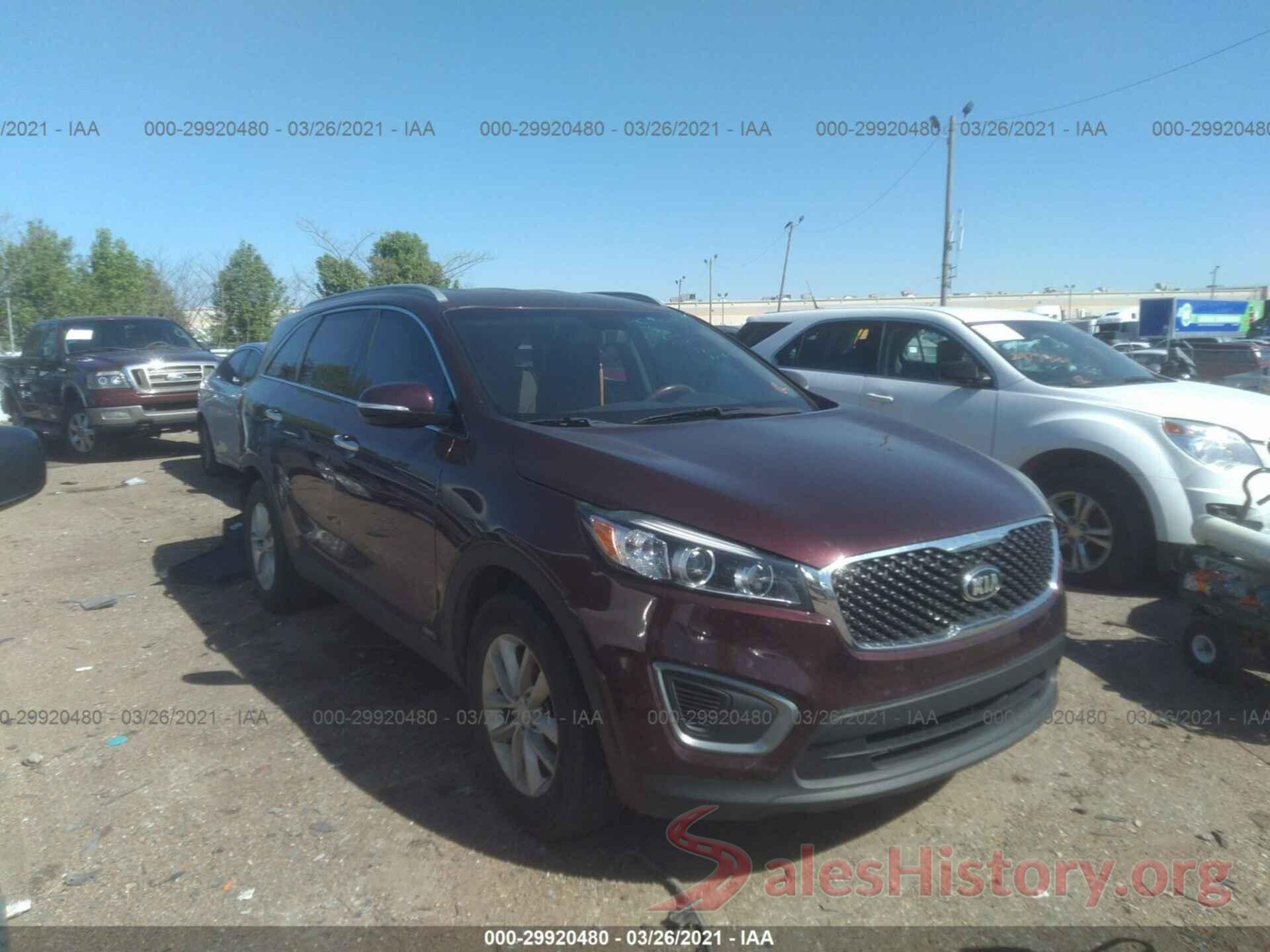 5XYPGDA33GG164311 2016 KIA SORENTO